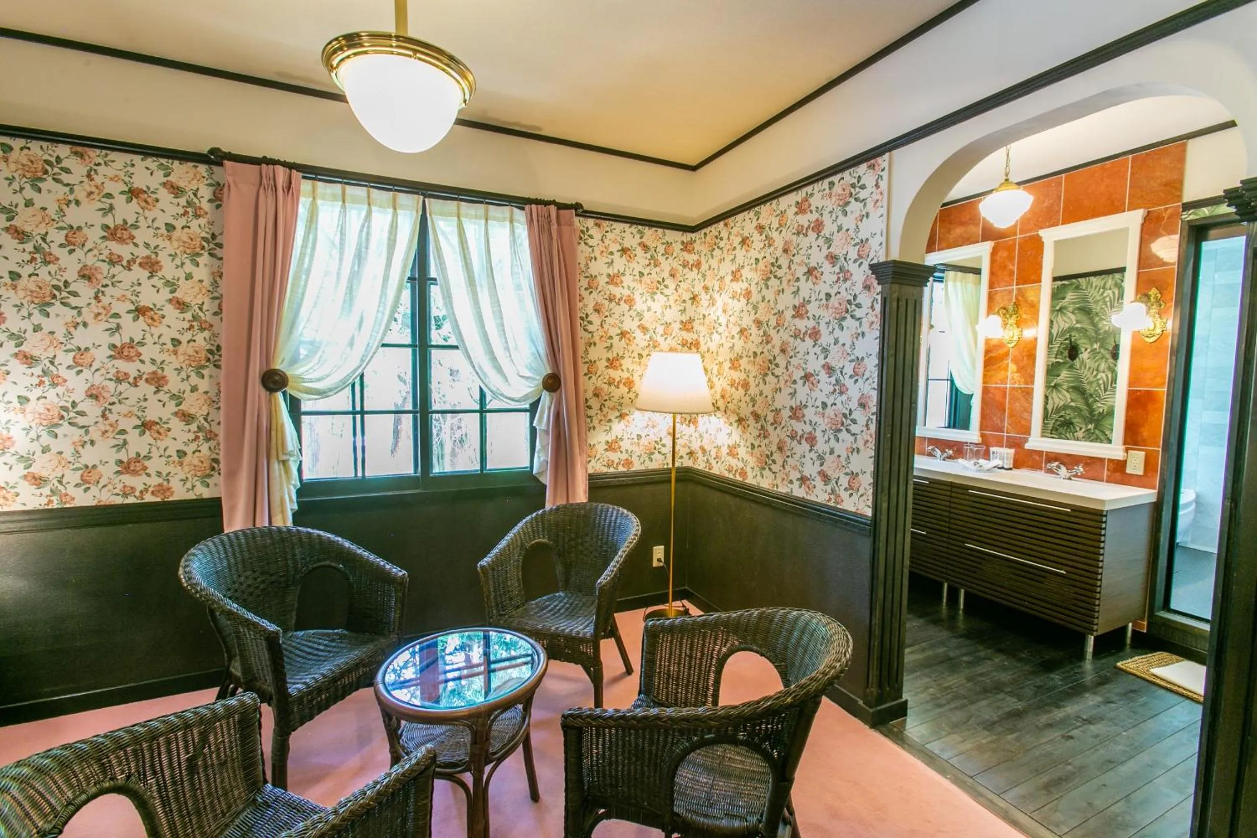 Living room in Restaurant & Hotel Traumerei