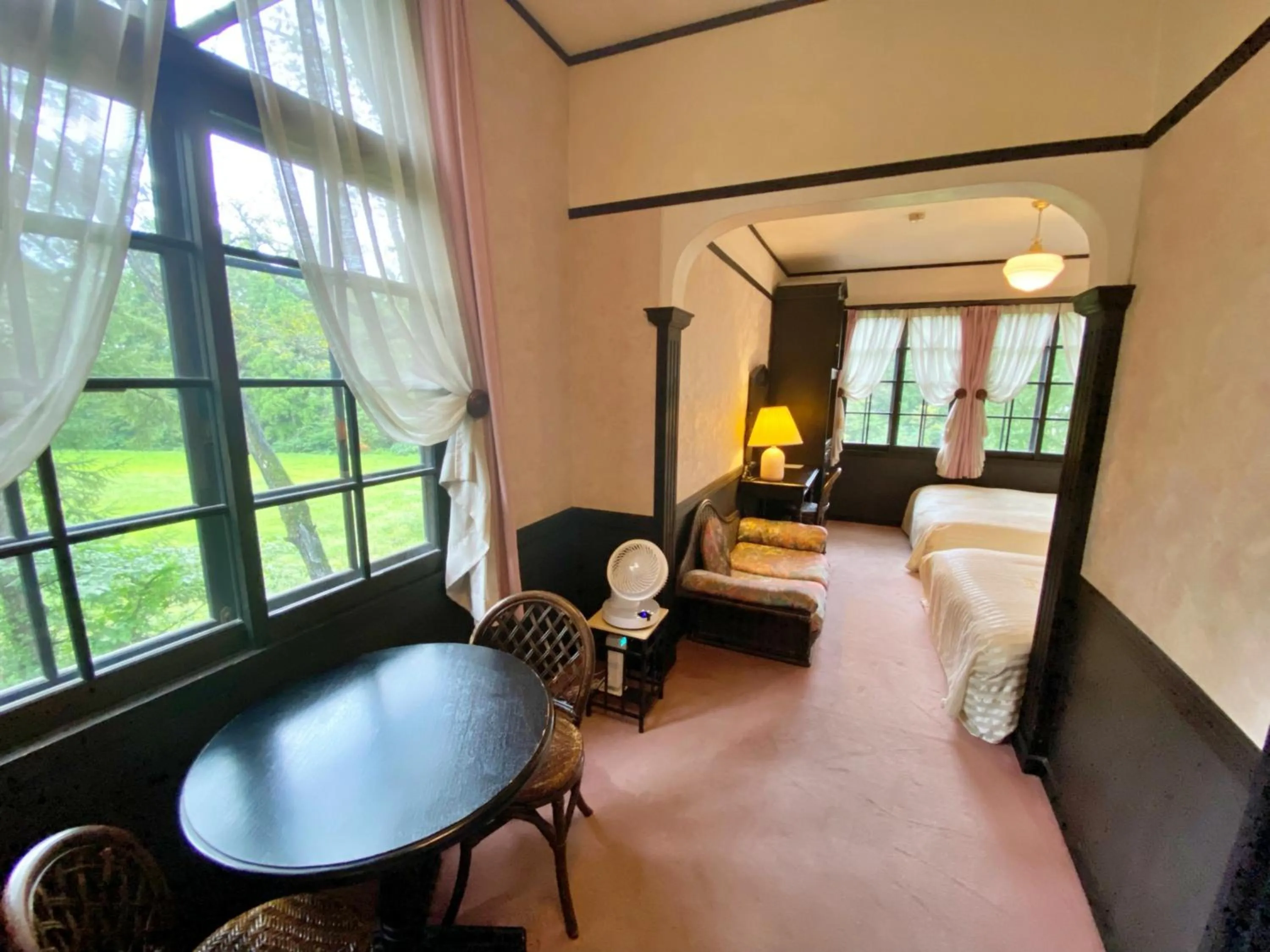 Photo of the whole room, Bed in Restaurant & Hotel Traumerei