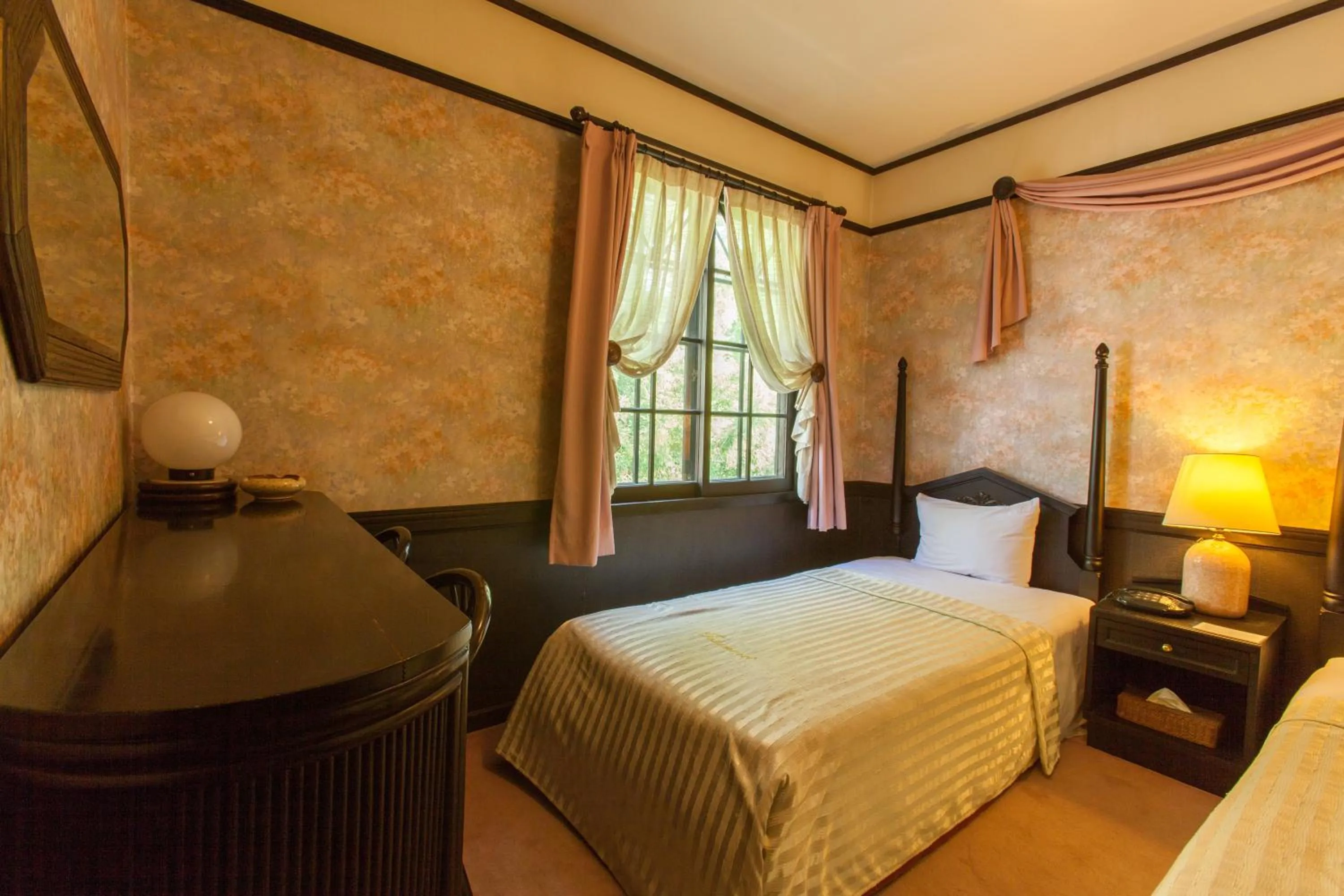 Bed in Restaurant & Hotel Traumerei