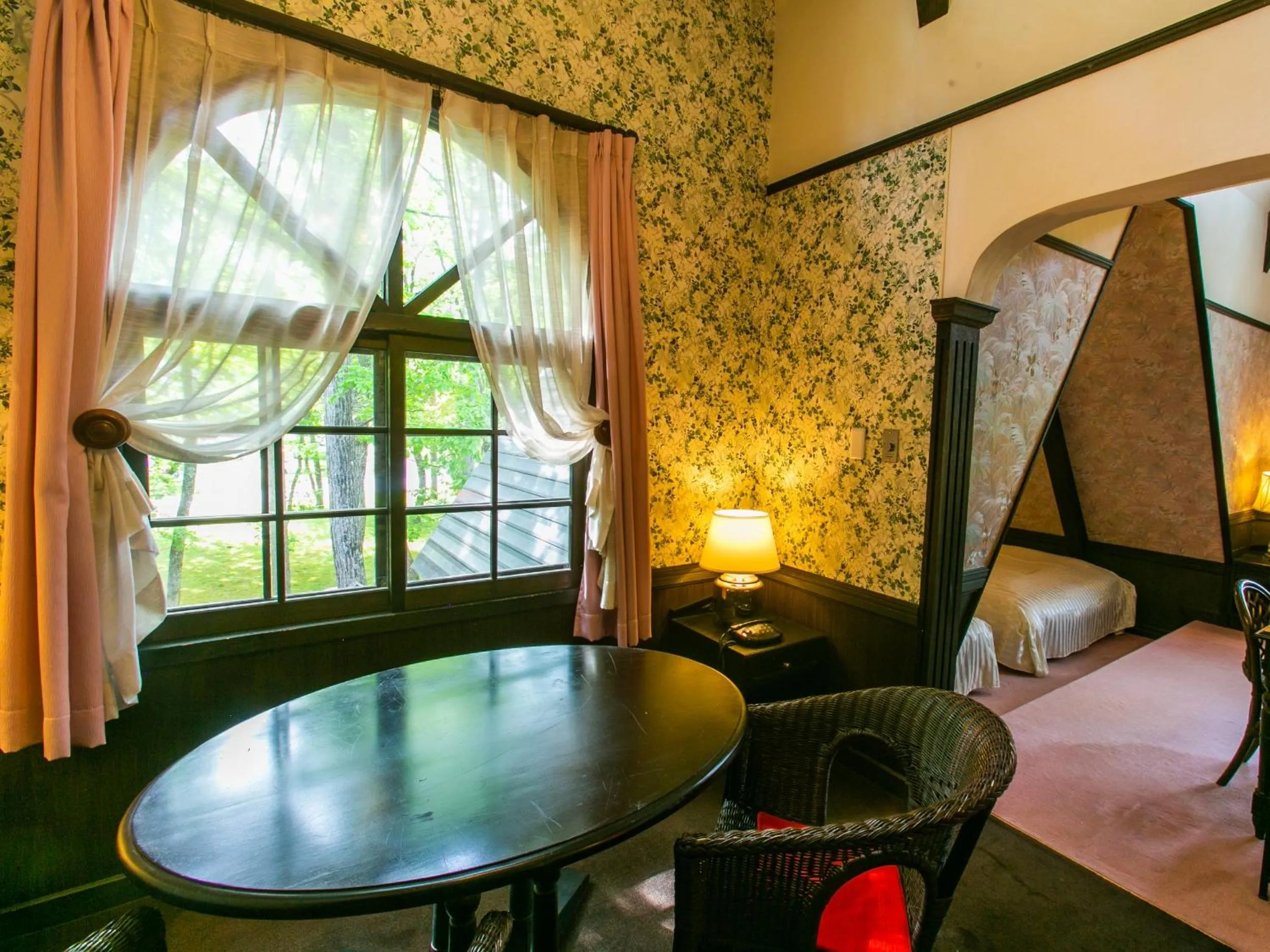 Photo of the whole room, Bed in Restaurant & Hotel Traumerei