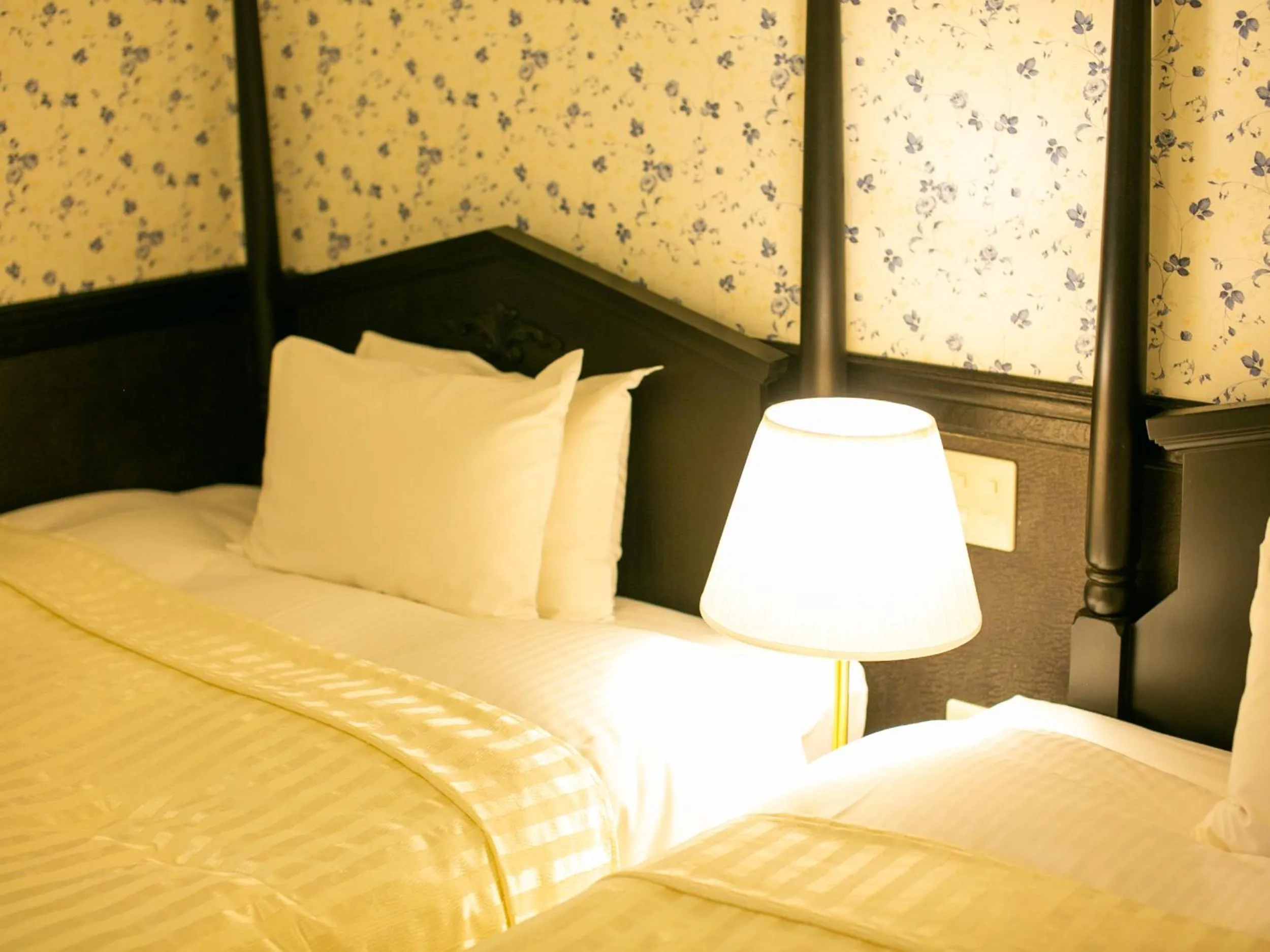 Bed in Restaurant & Hotel Traumerei