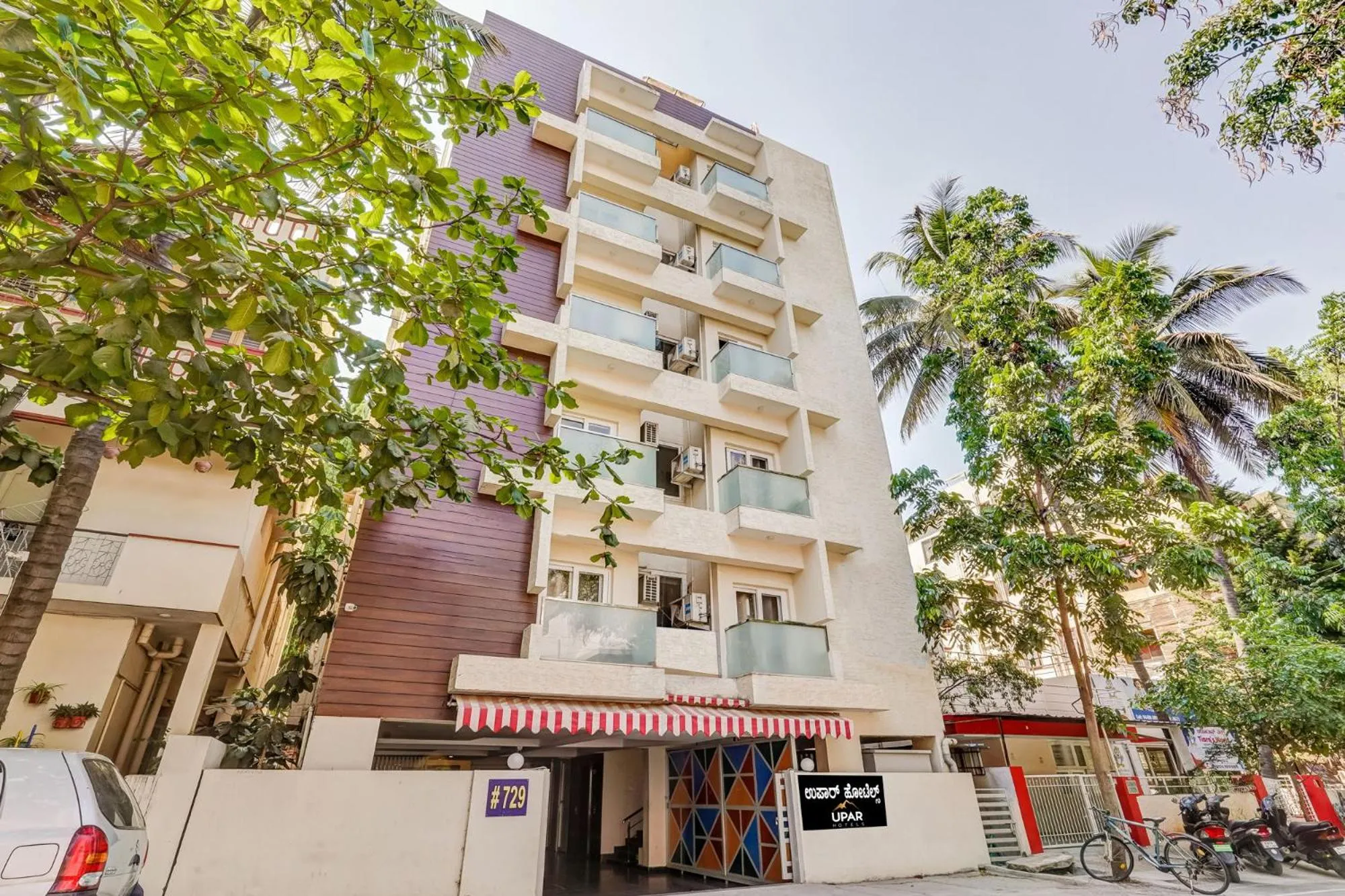 Property building in UPAR Hotels Nearby Bagmane Tech Park