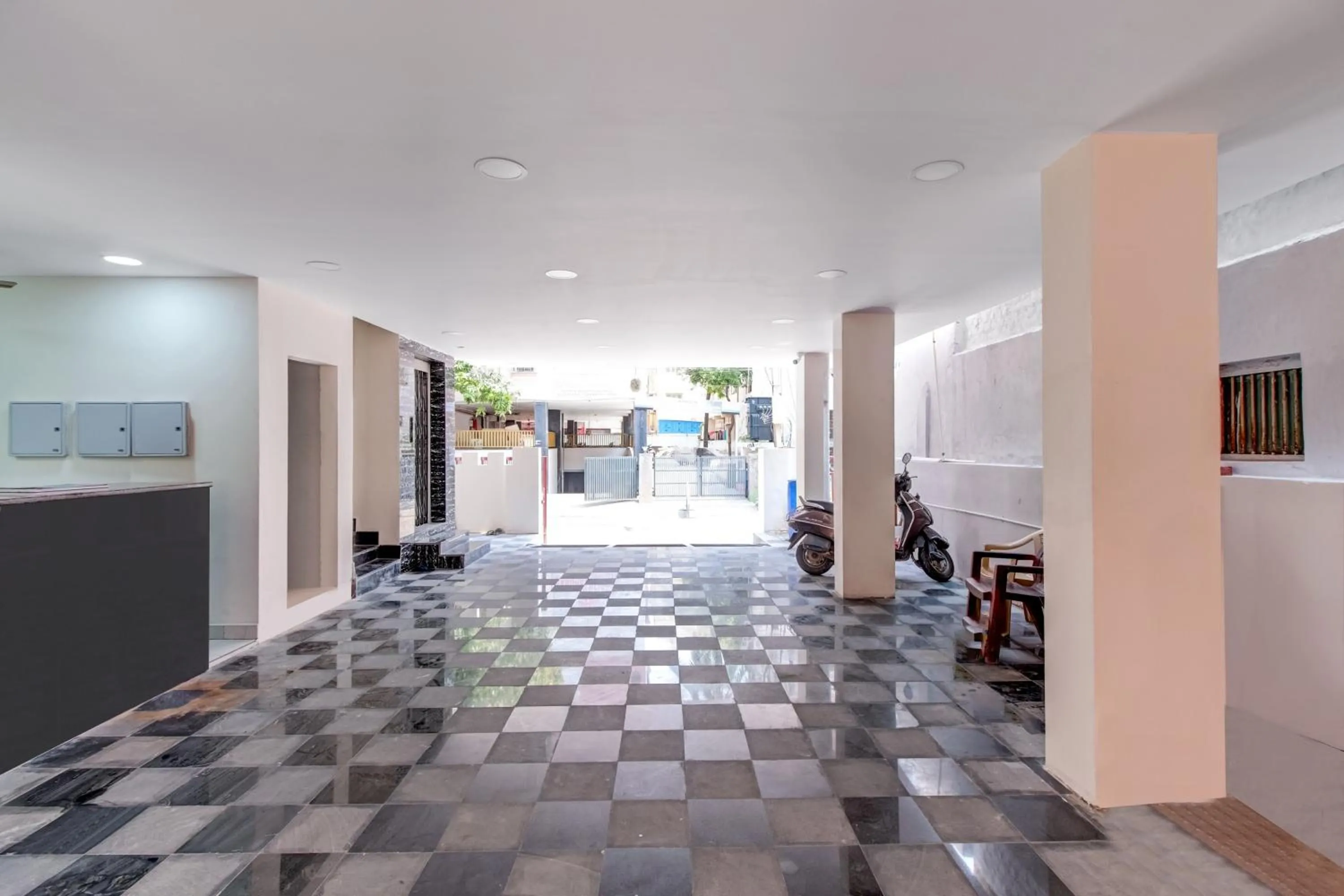 On site in Hotel O Leela Elite