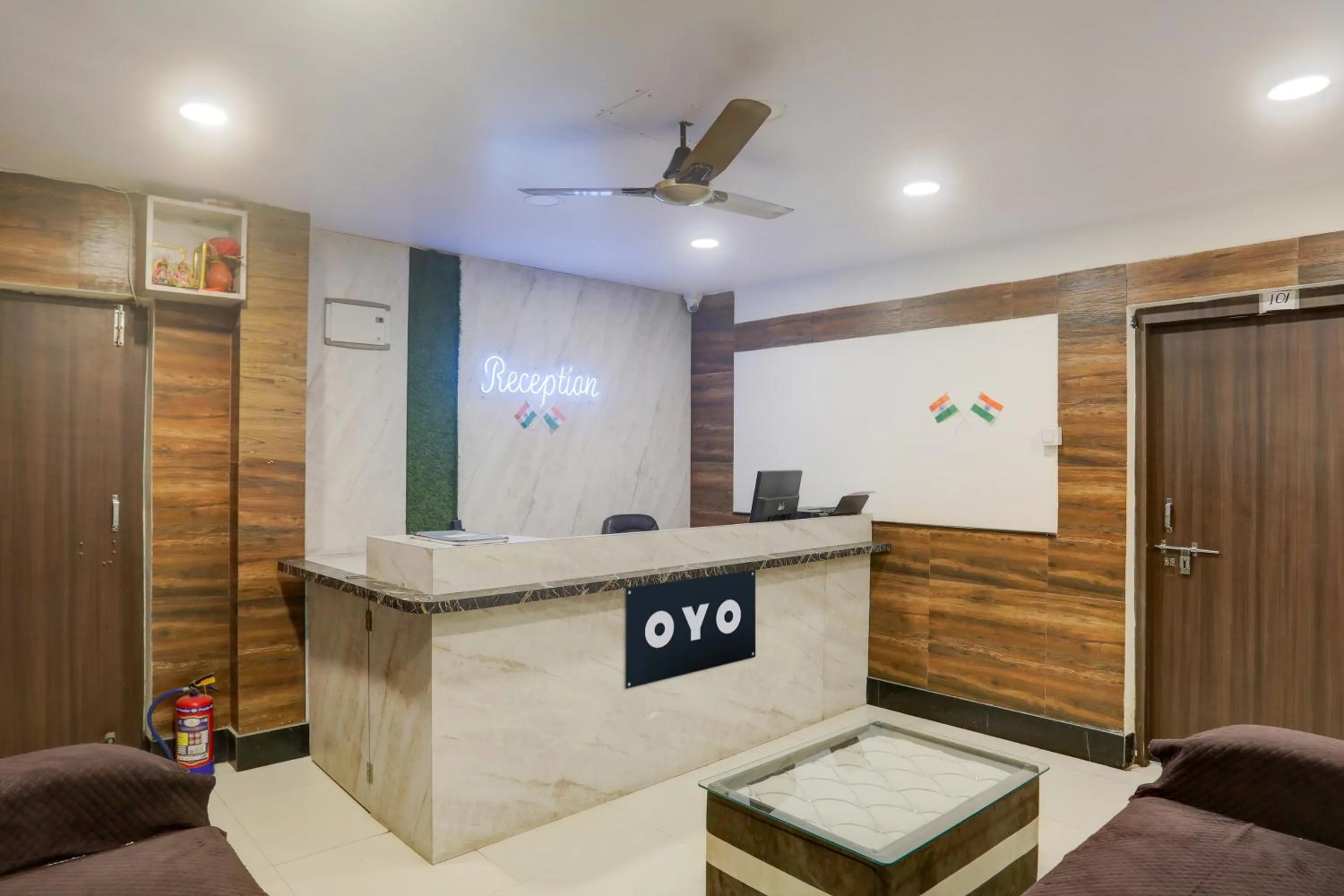 Lobby or reception in Hotel O Shyama Palace