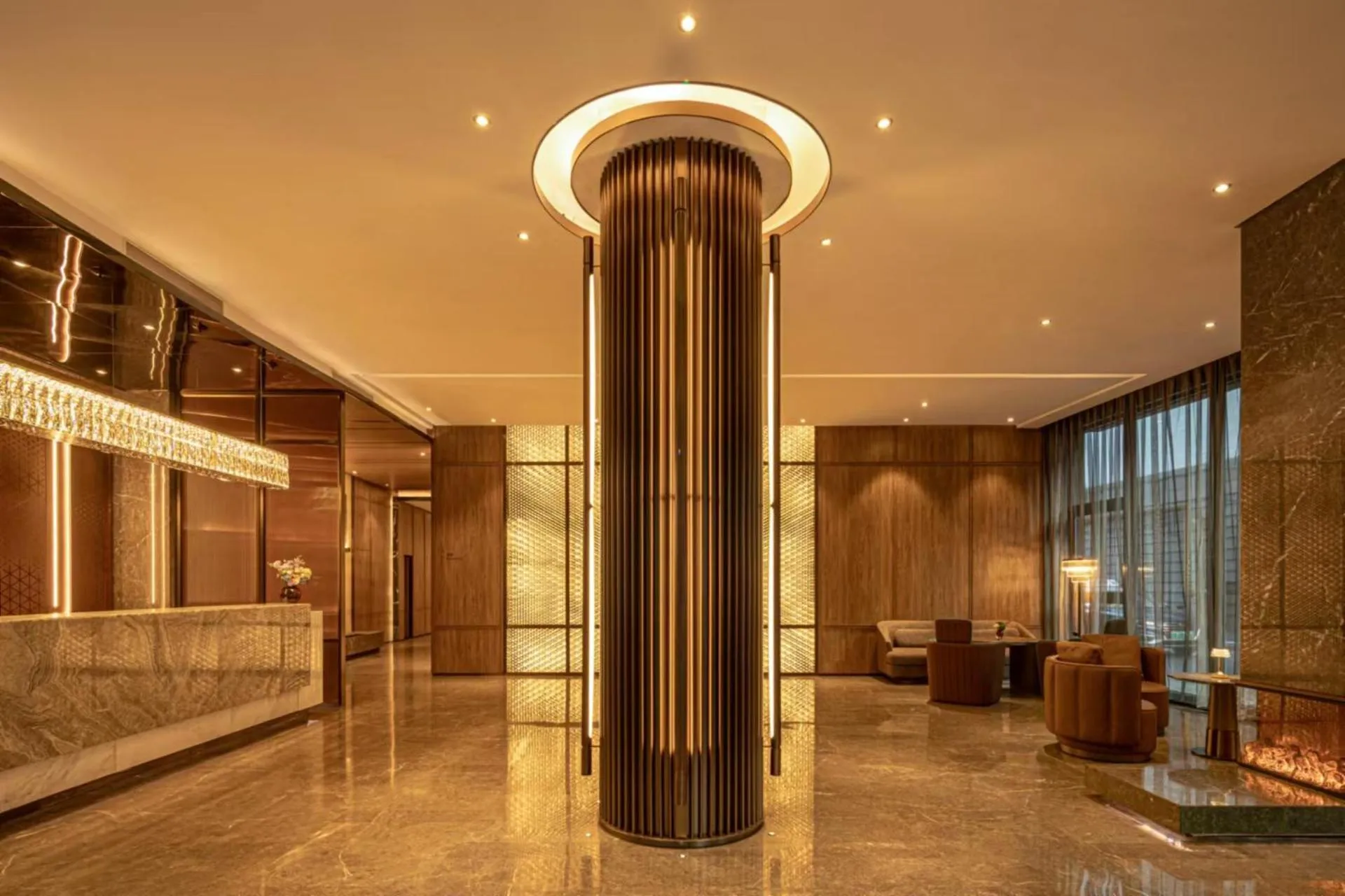 Lobby or reception in Crystal Orange Hotel - Shanghai The Bund Jinling East Road