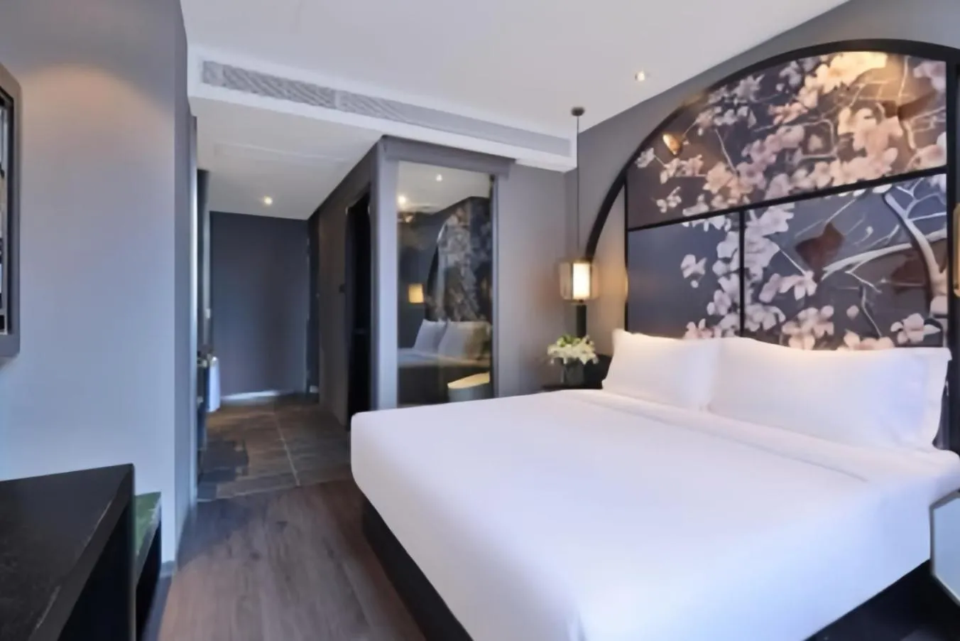 Bedroom, Bed in Crystal Orange Hotel - Shanghai The Bund Jinling East Road