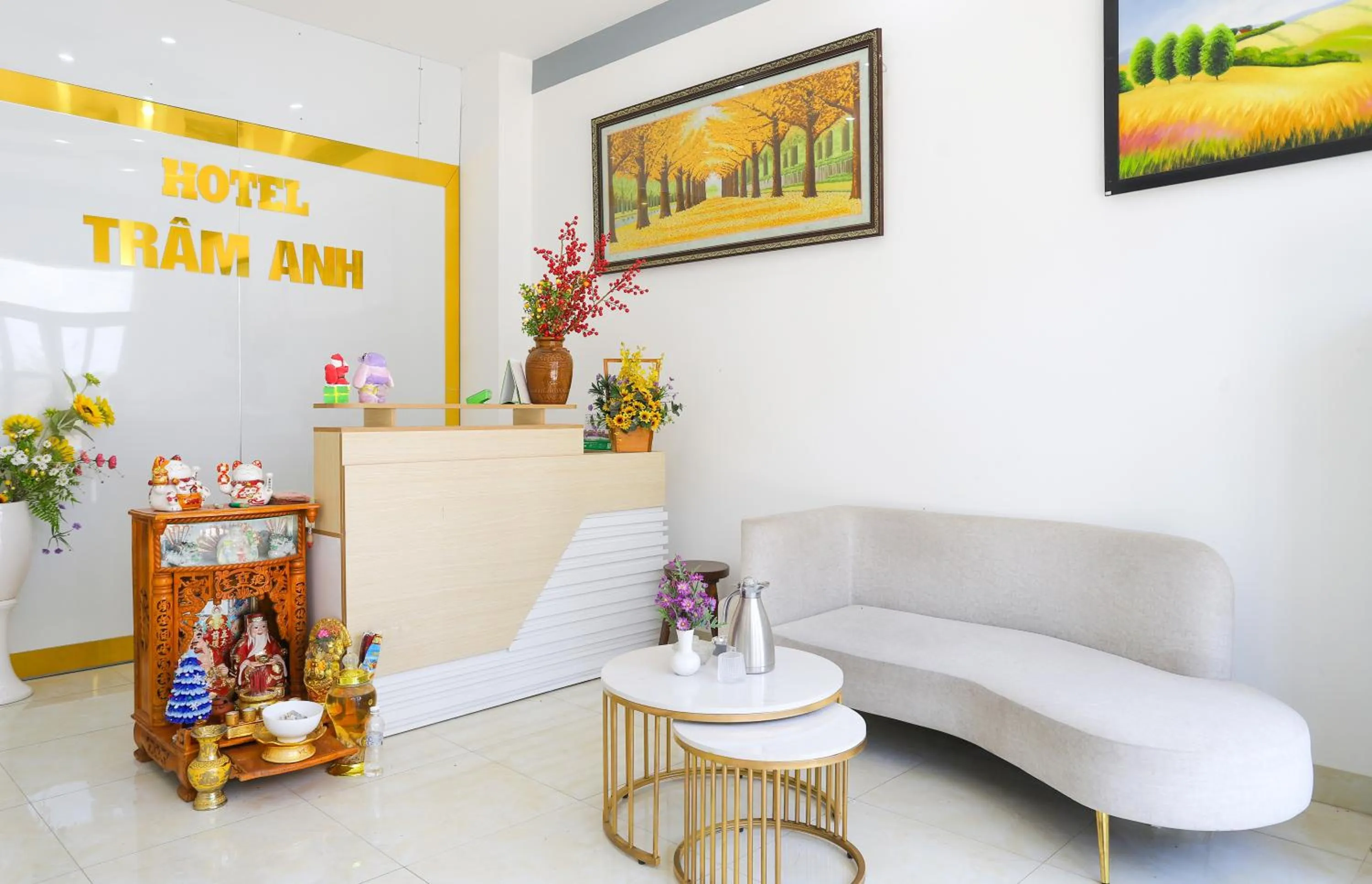 Living room in Hotel Trâm Anh