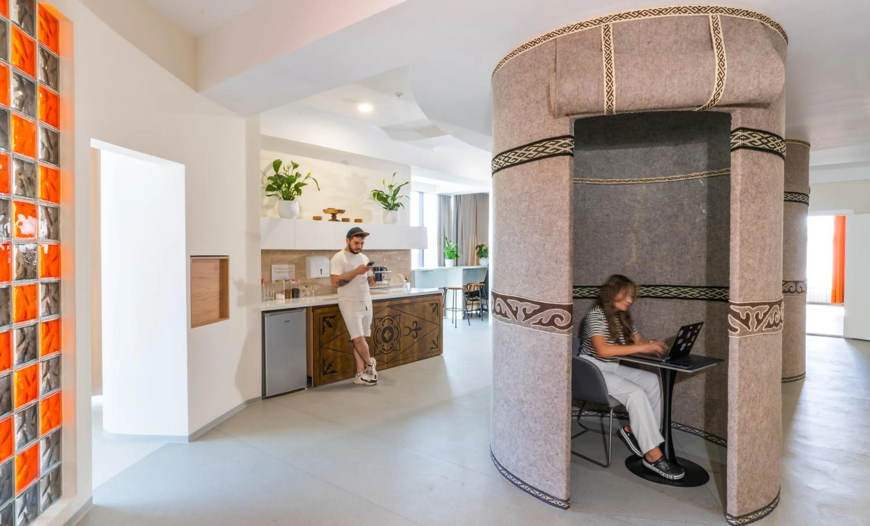 Coffee/tea facilities in ololoYurt