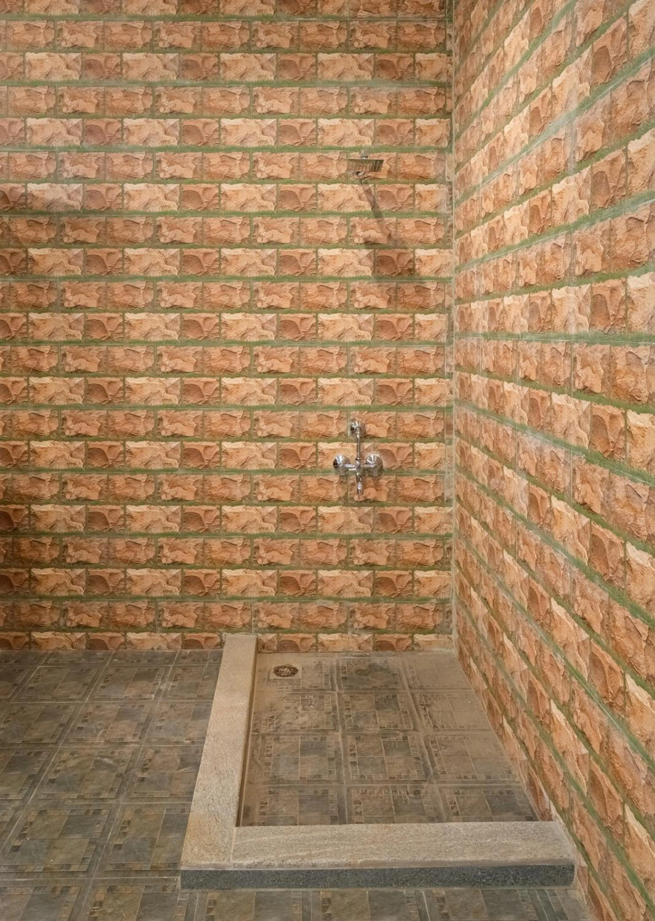 Shower in Teak Leaf Gateway Villa with Swimming Pool Indoor Games