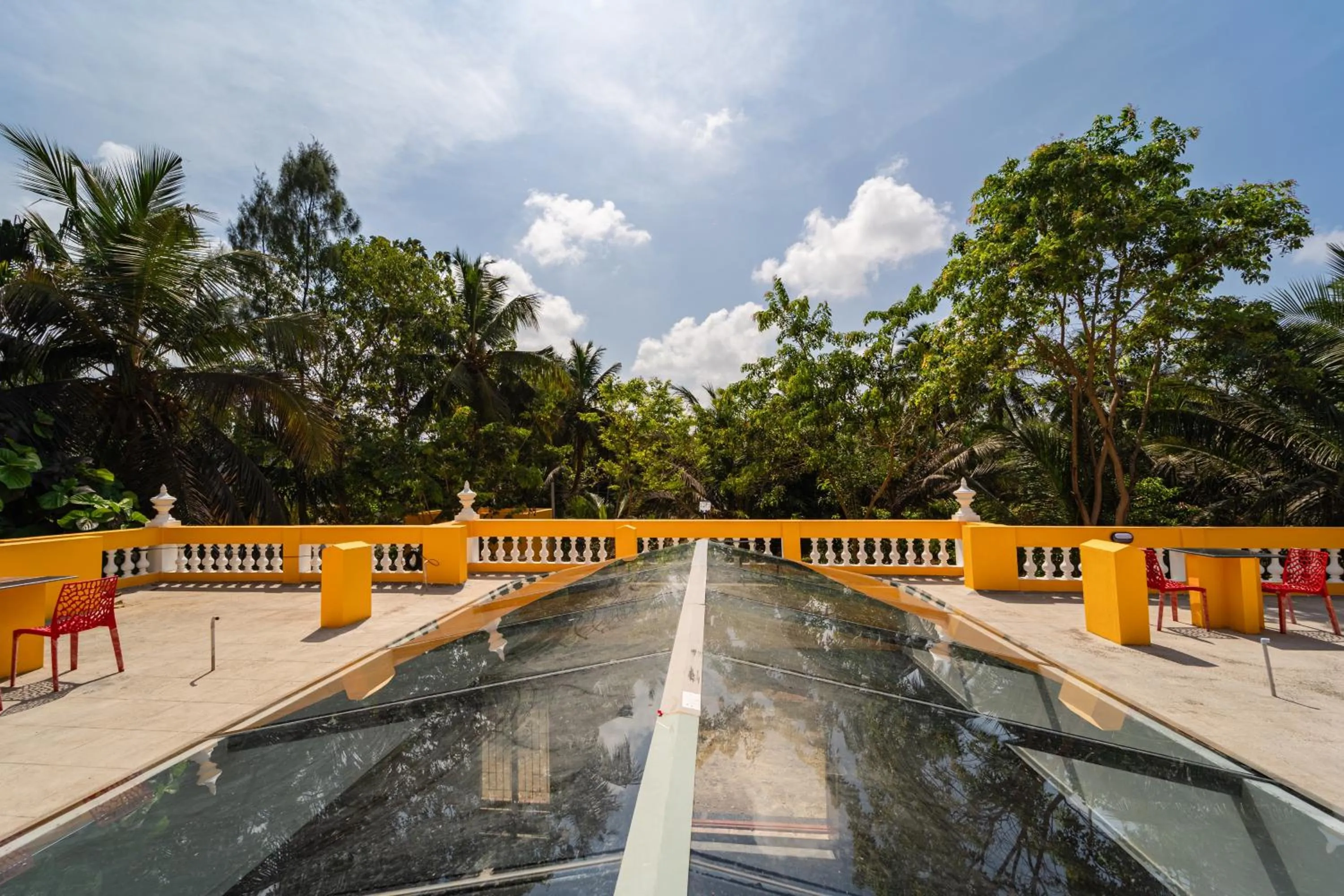 Natural landscape in Teak Leaf Gateway Villa with Swimming Pool Indoor Games