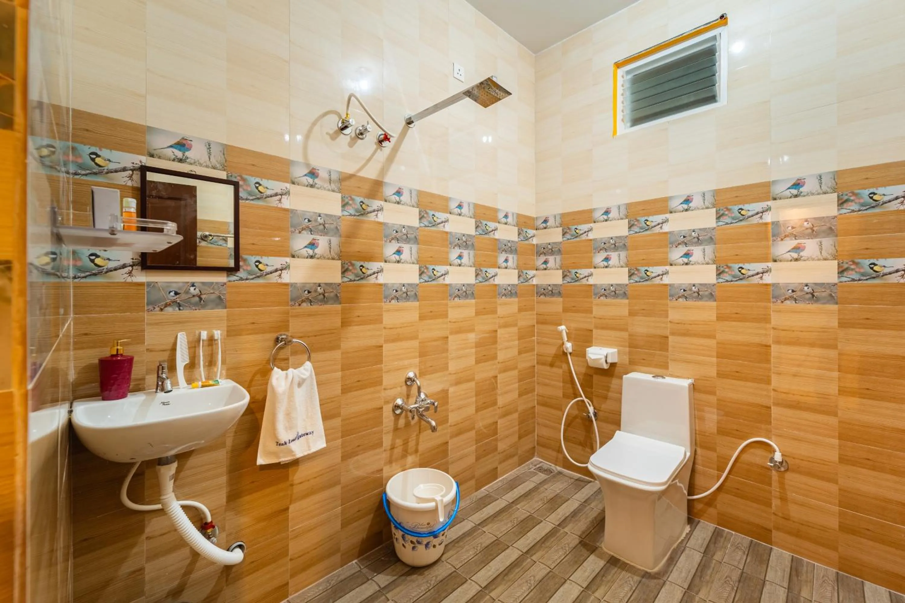 Toilet in Teak Leaf Gateway Villa with Swimming Pool Indoor Games