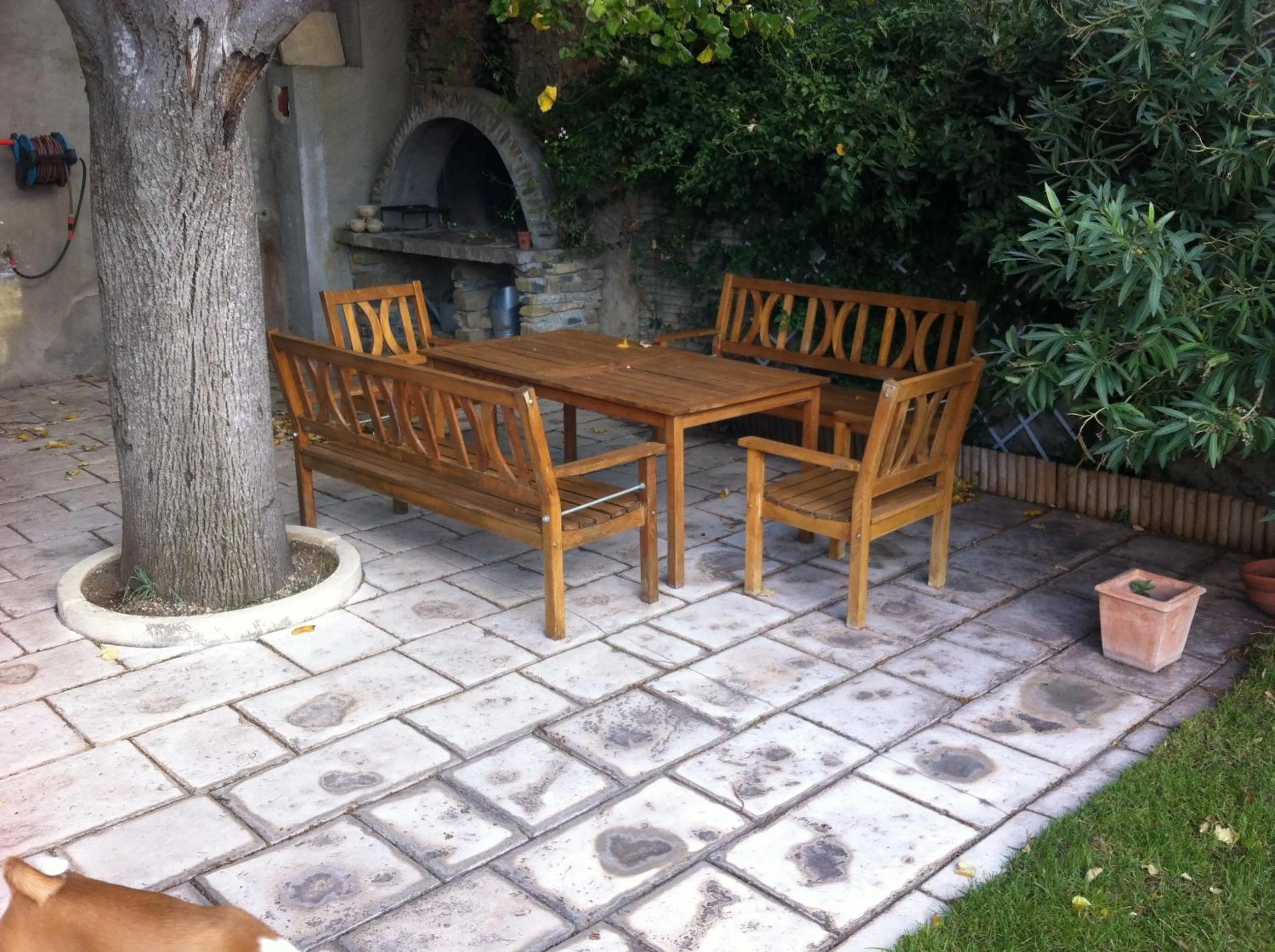 Balcony/Terrace in La Cathare