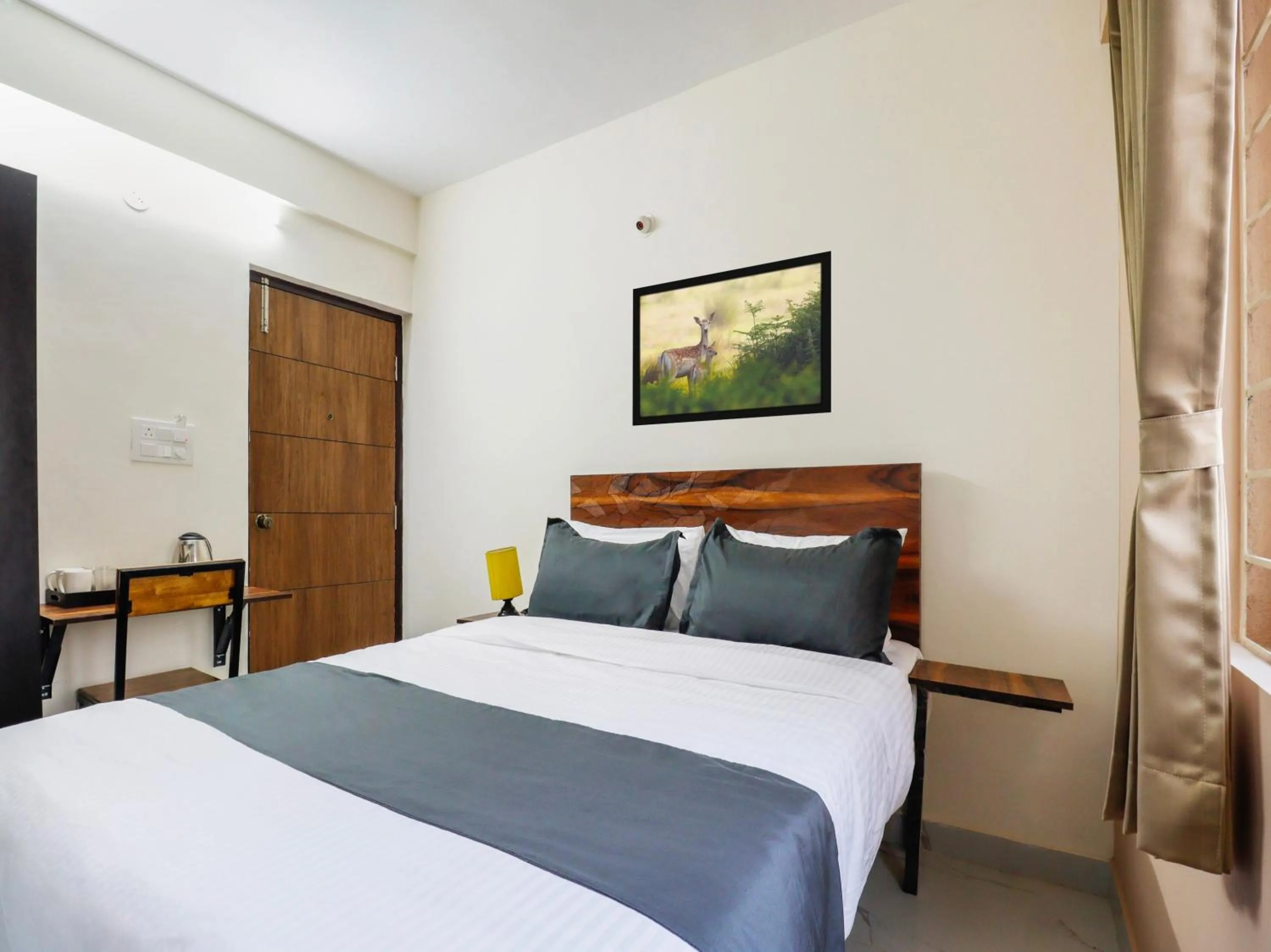 Bedroom, Bed in Super Townhouse Bellandur Near Embassy Tech Village