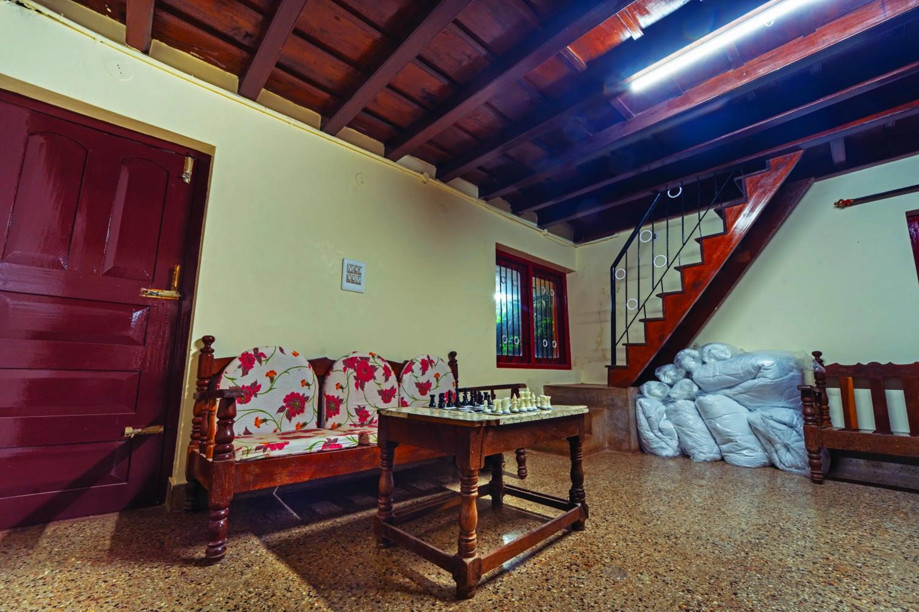 Seating area in Enso Luxury Stays