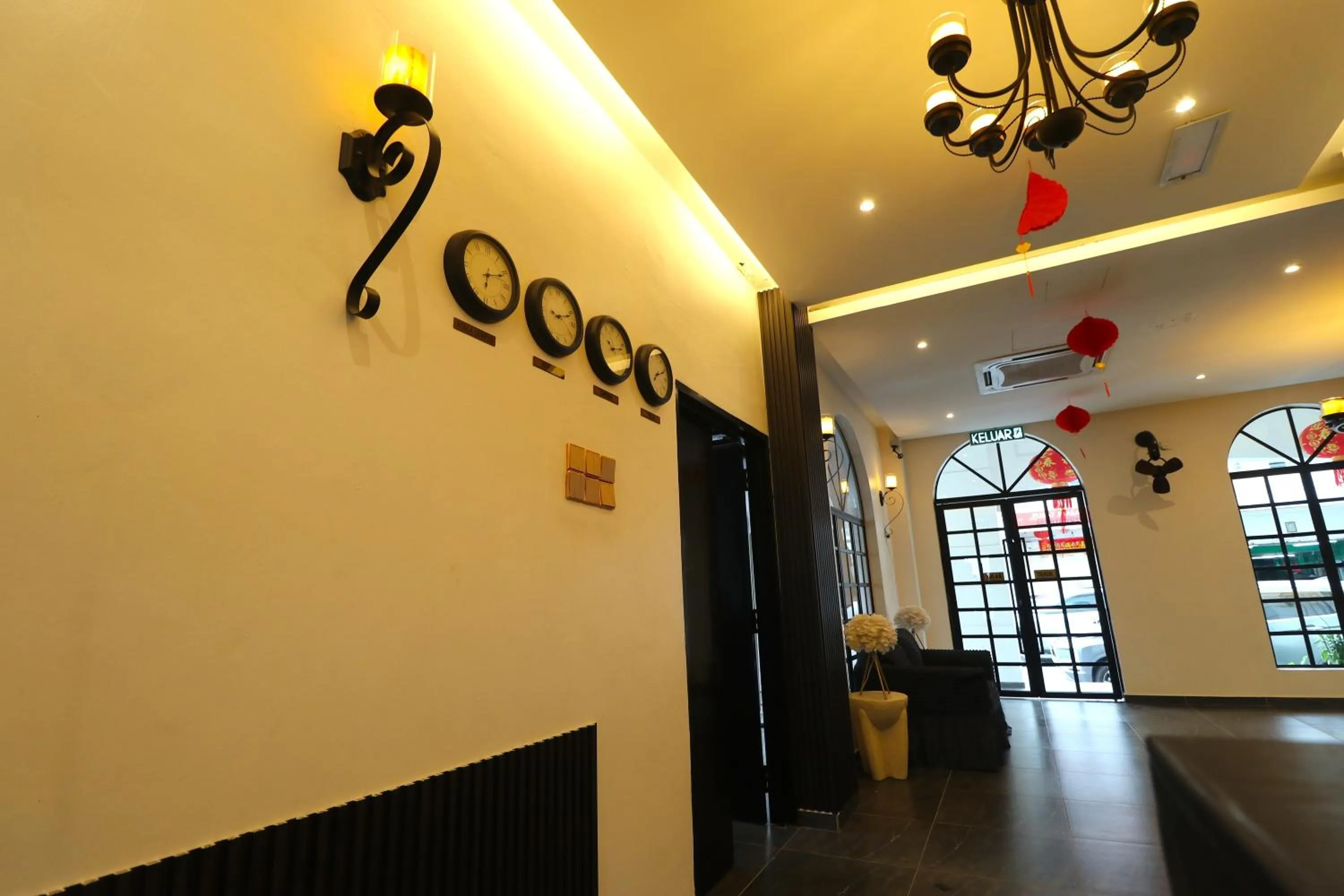 Decorative detail in Casa Colney Hotel Ipoh