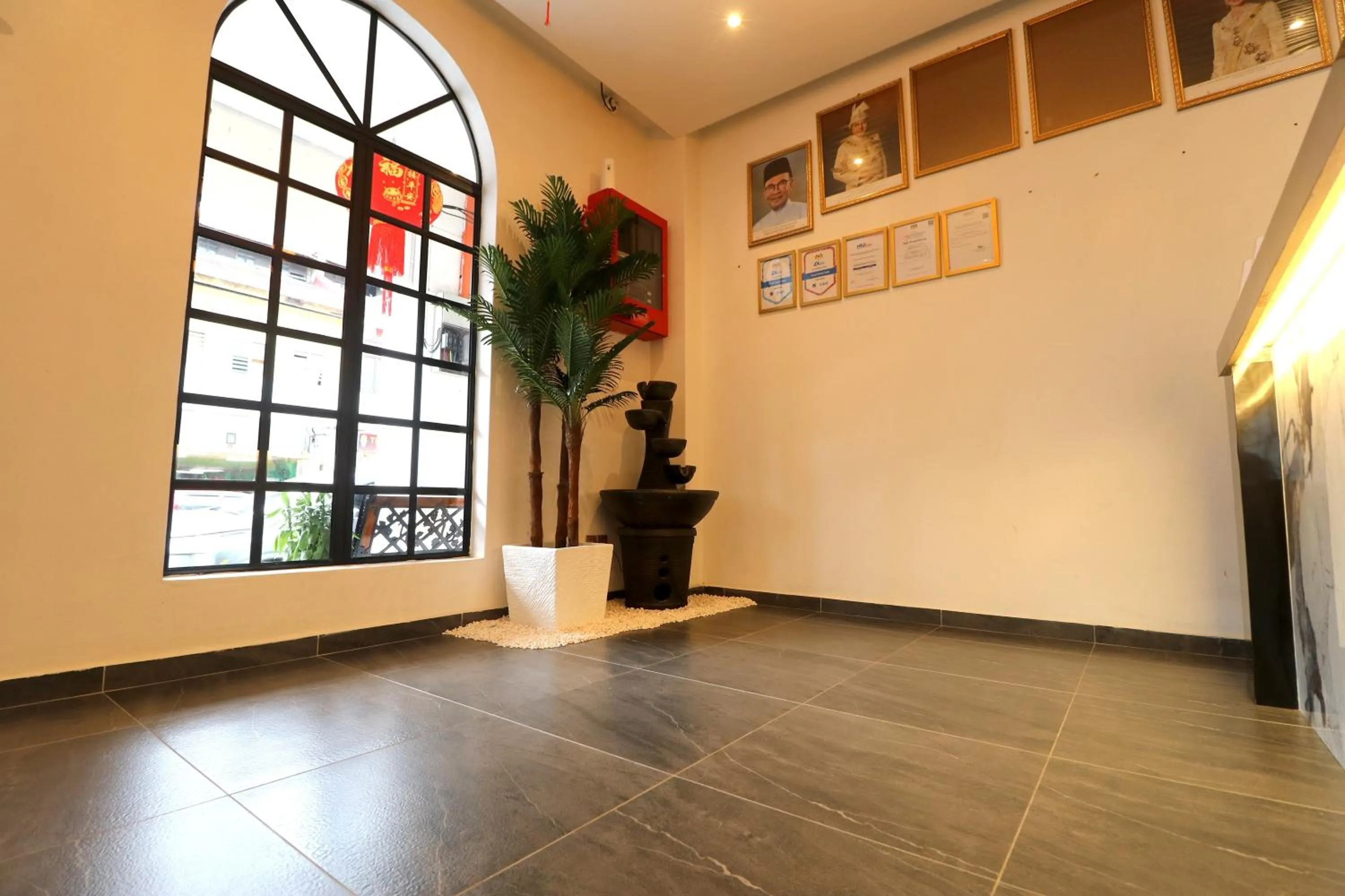 Decorative detail in Casa Colney Hotel Ipoh