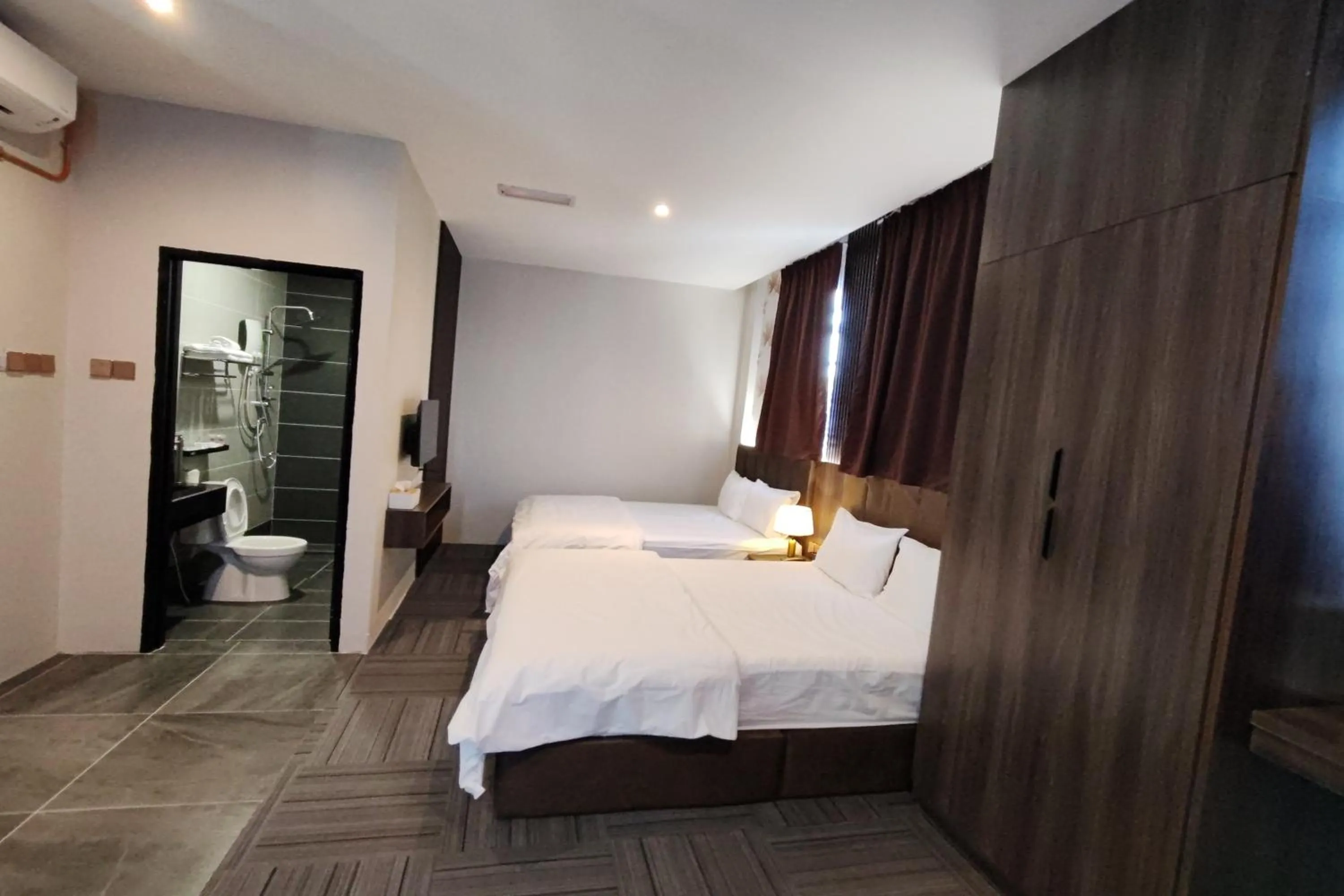 Bathroom, Bed in Casa Colney Hotel Ipoh