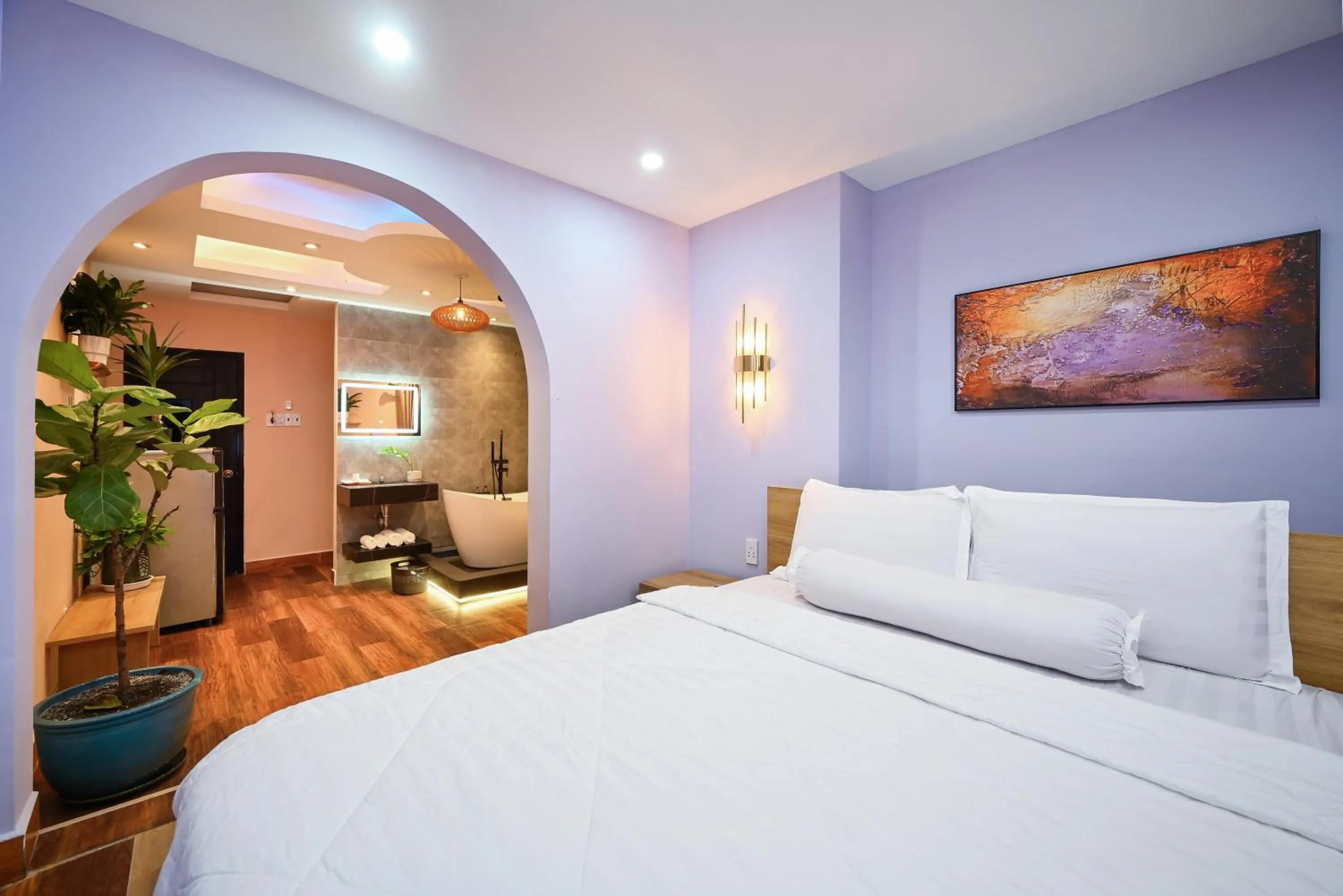 Bed in Elegant Feel Inn - M&A