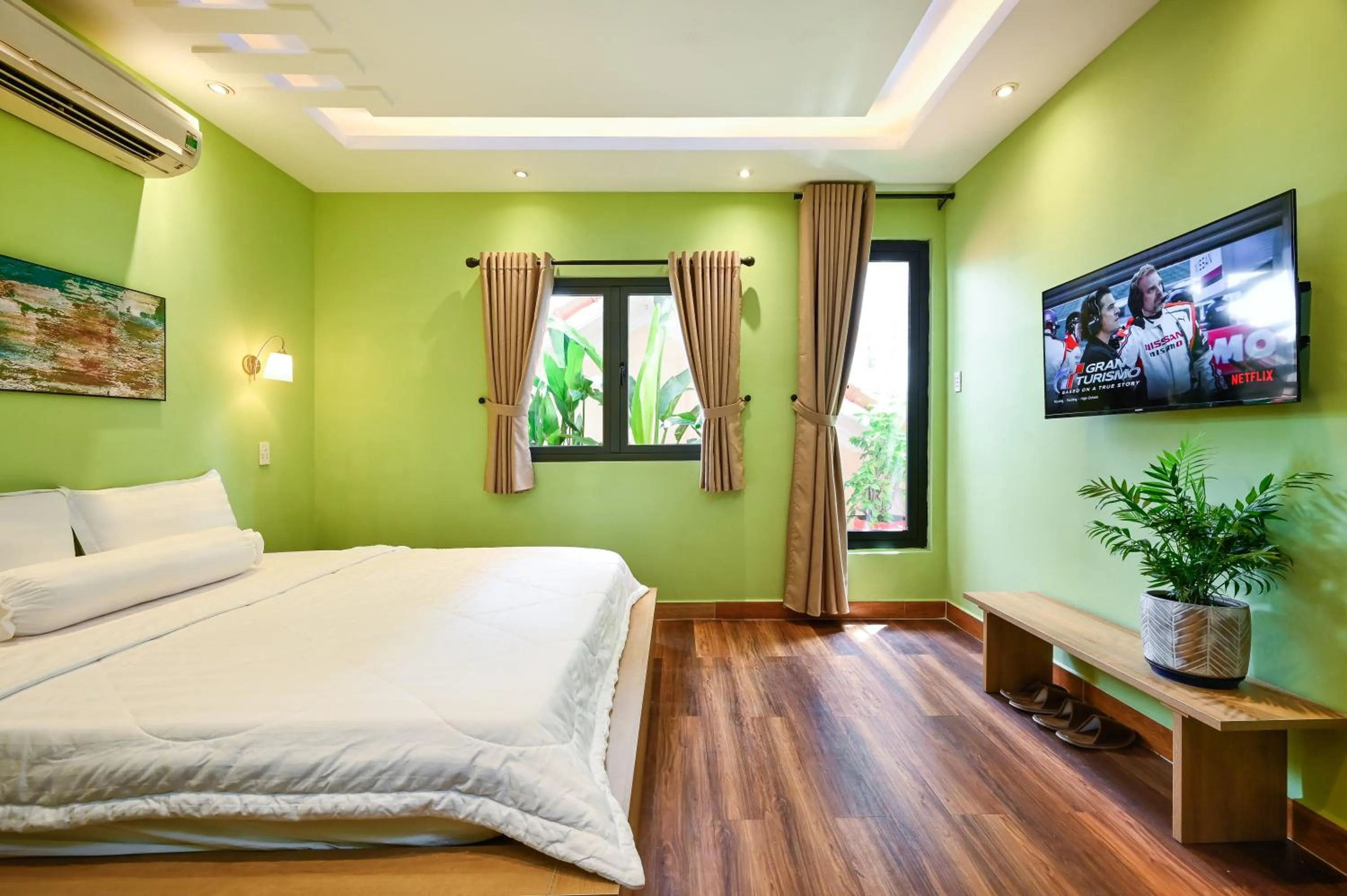 Bed in Elegant Feel Inn - M&A