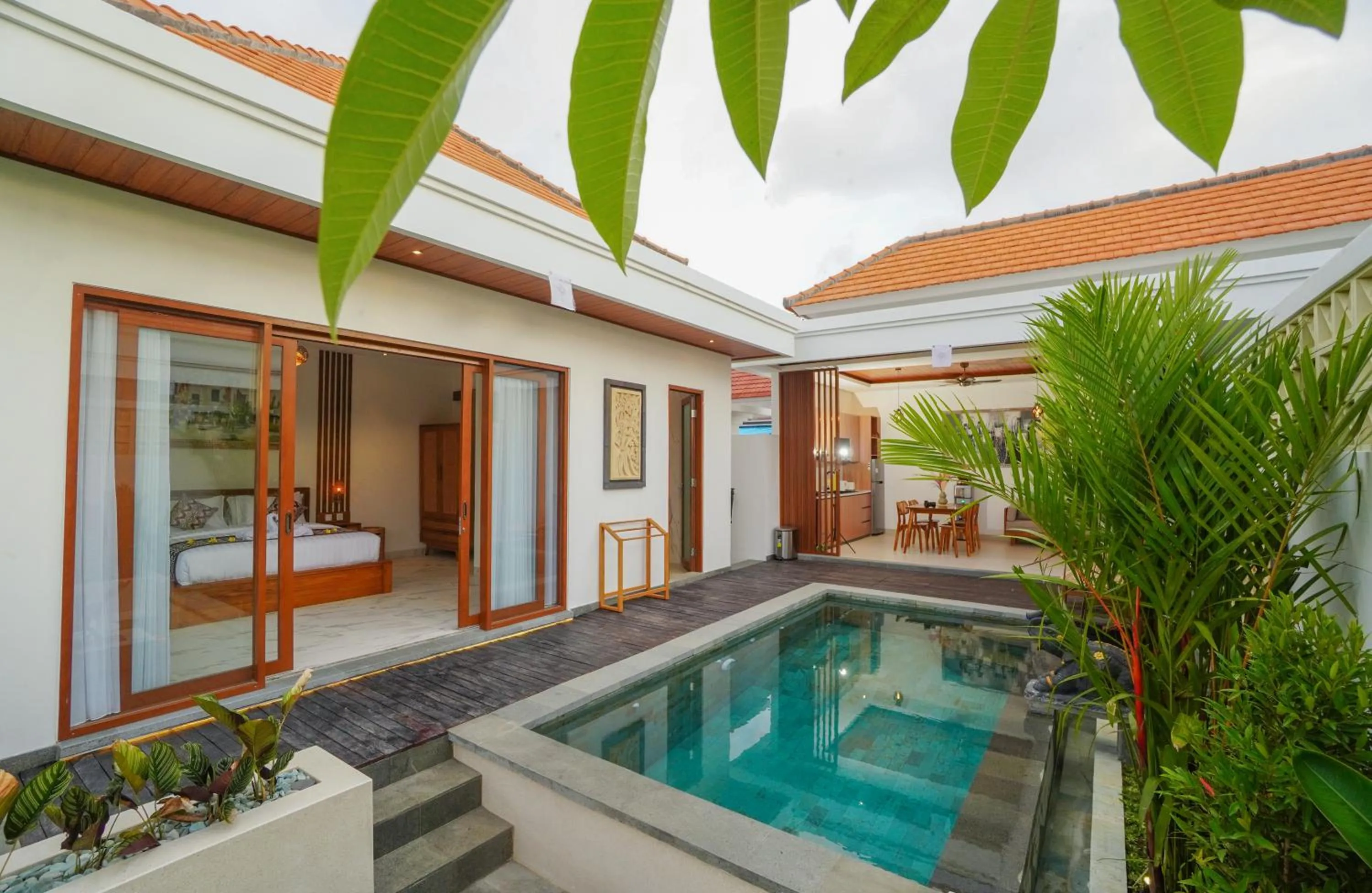 Swimming pool in Vasista Villa Ubud