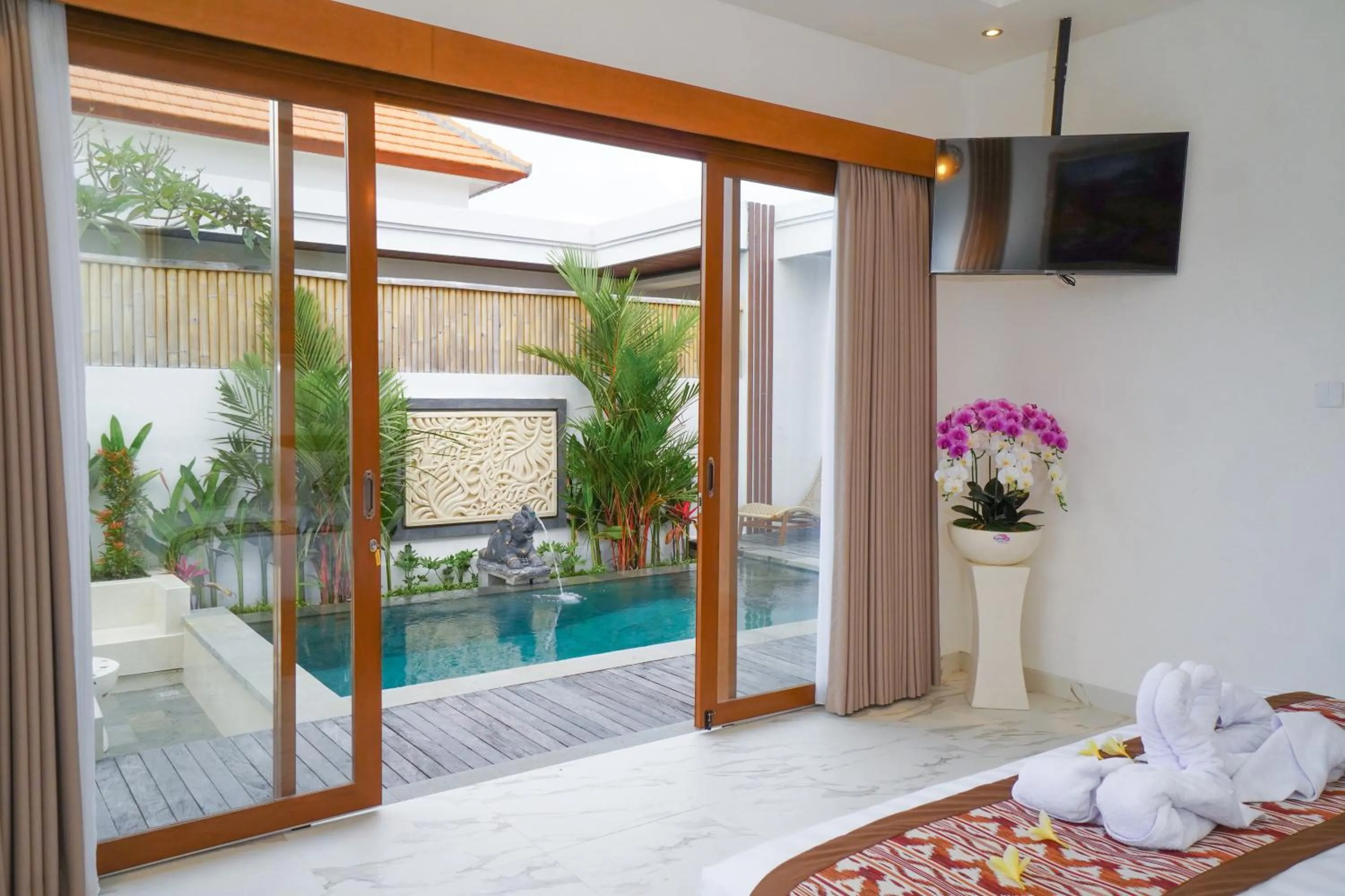 Bedroom in Vasista Villa Ubud