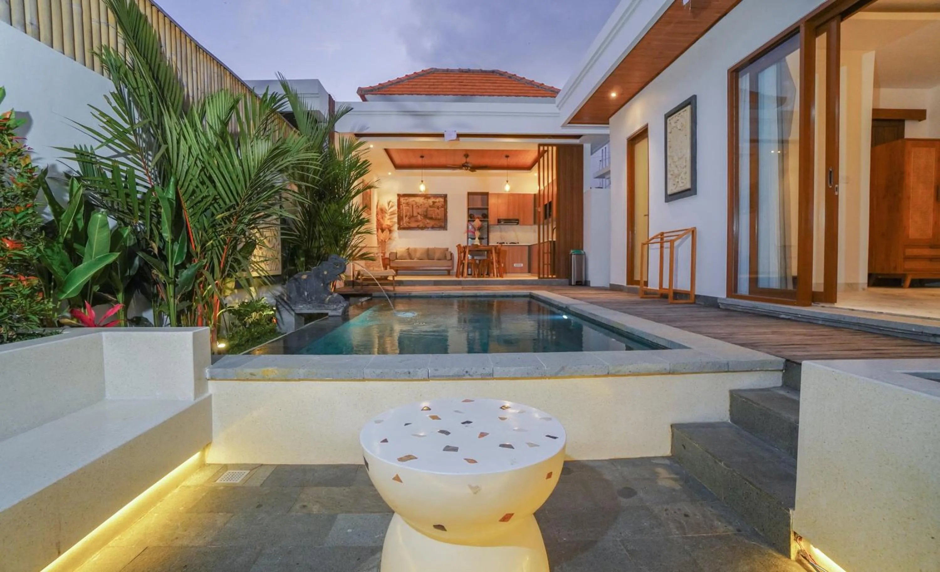 Patio in Vasista Villa Ubud