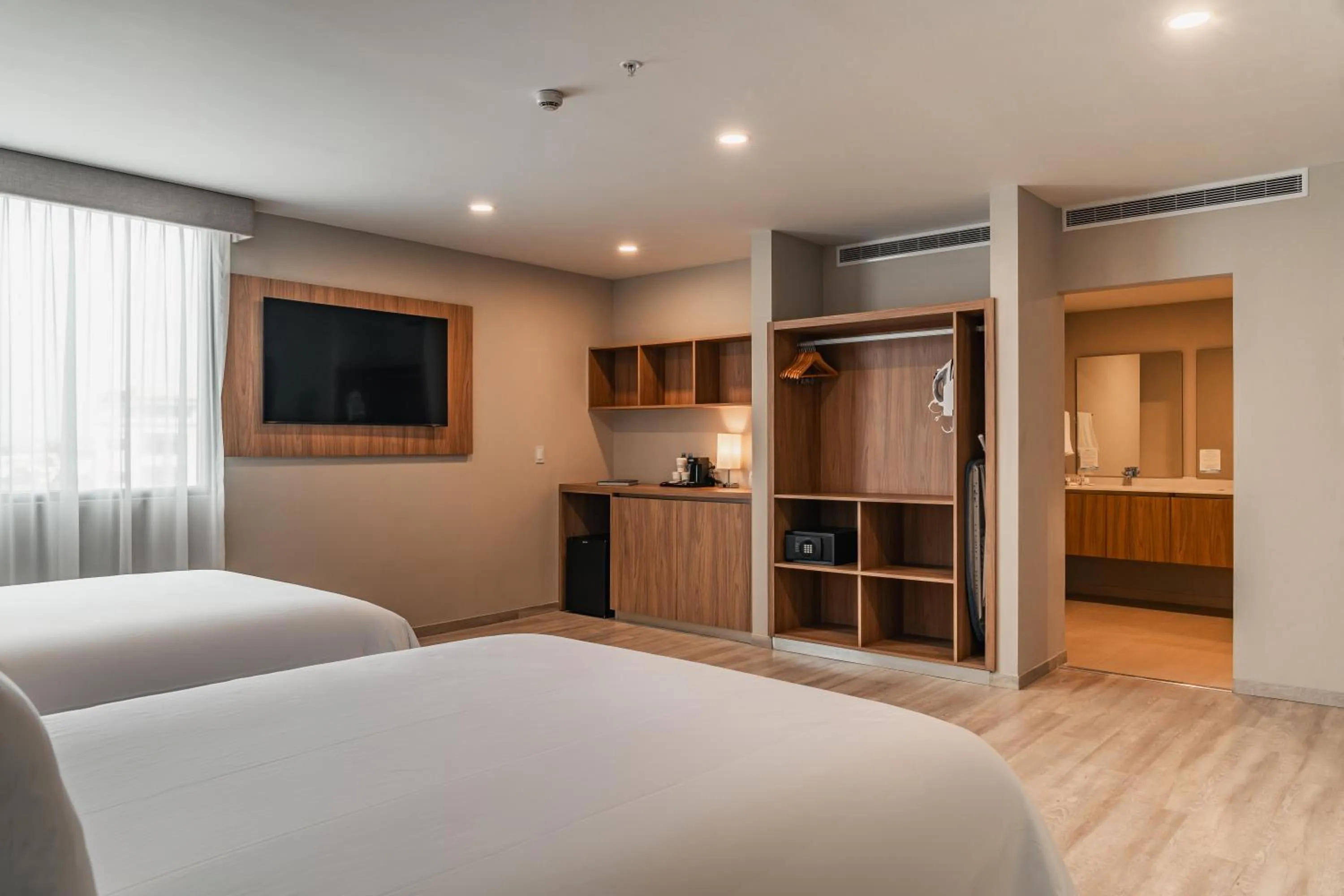 Bed in Wyndham Garden Mazatlan Marina