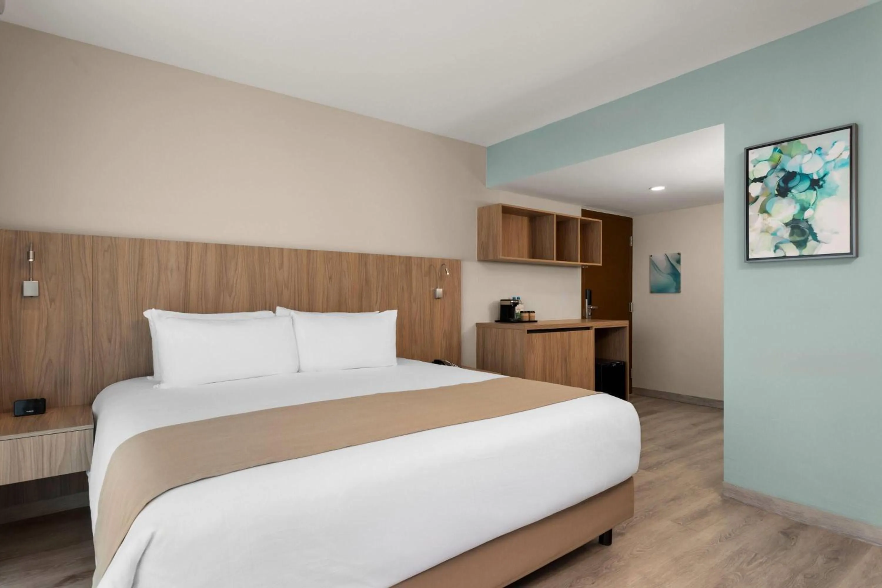 Photo of the whole room, Bed in Wyndham Garden Mazatlan Marina