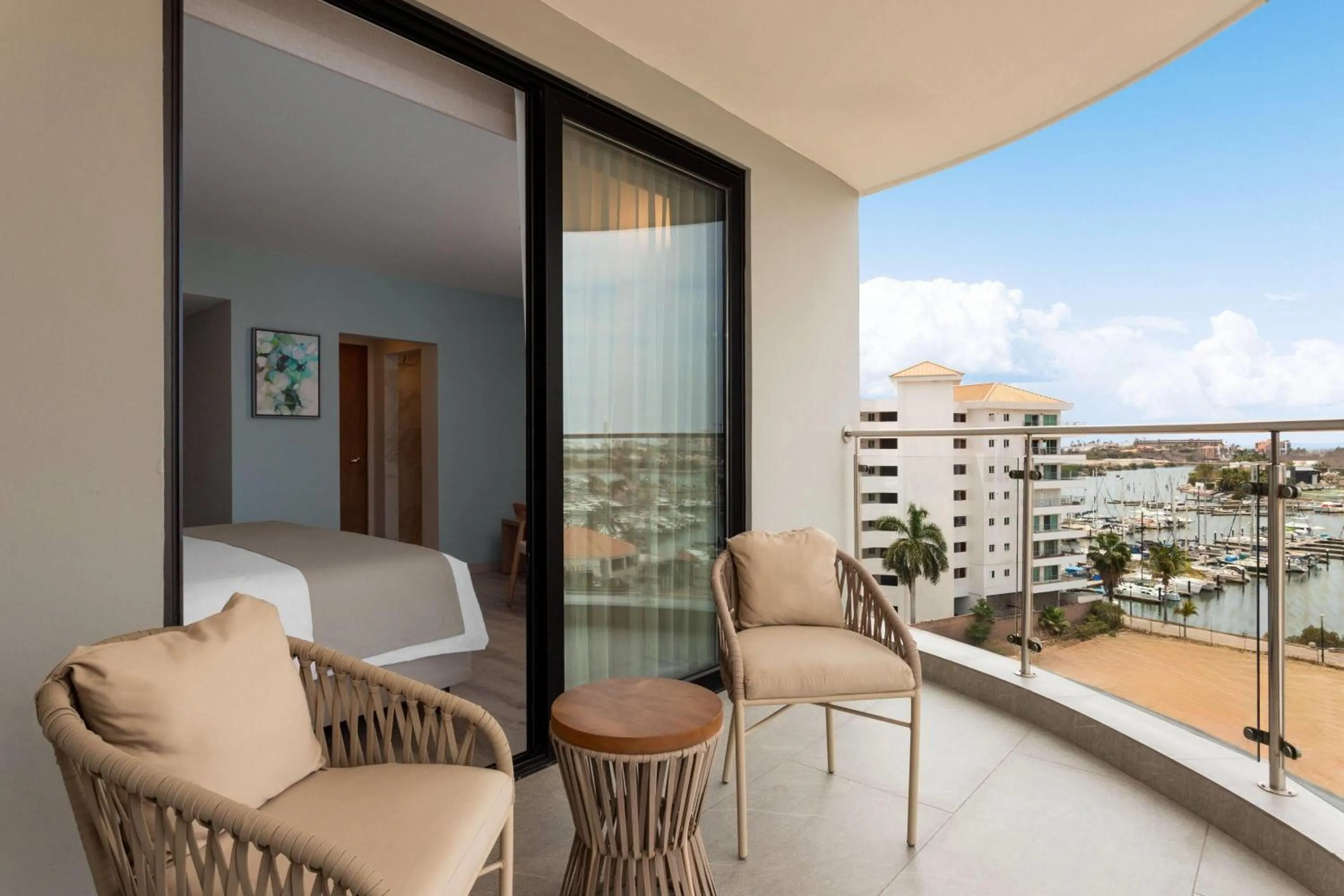 Balcony/Terrace in Wyndham Garden Mazatlan Marina