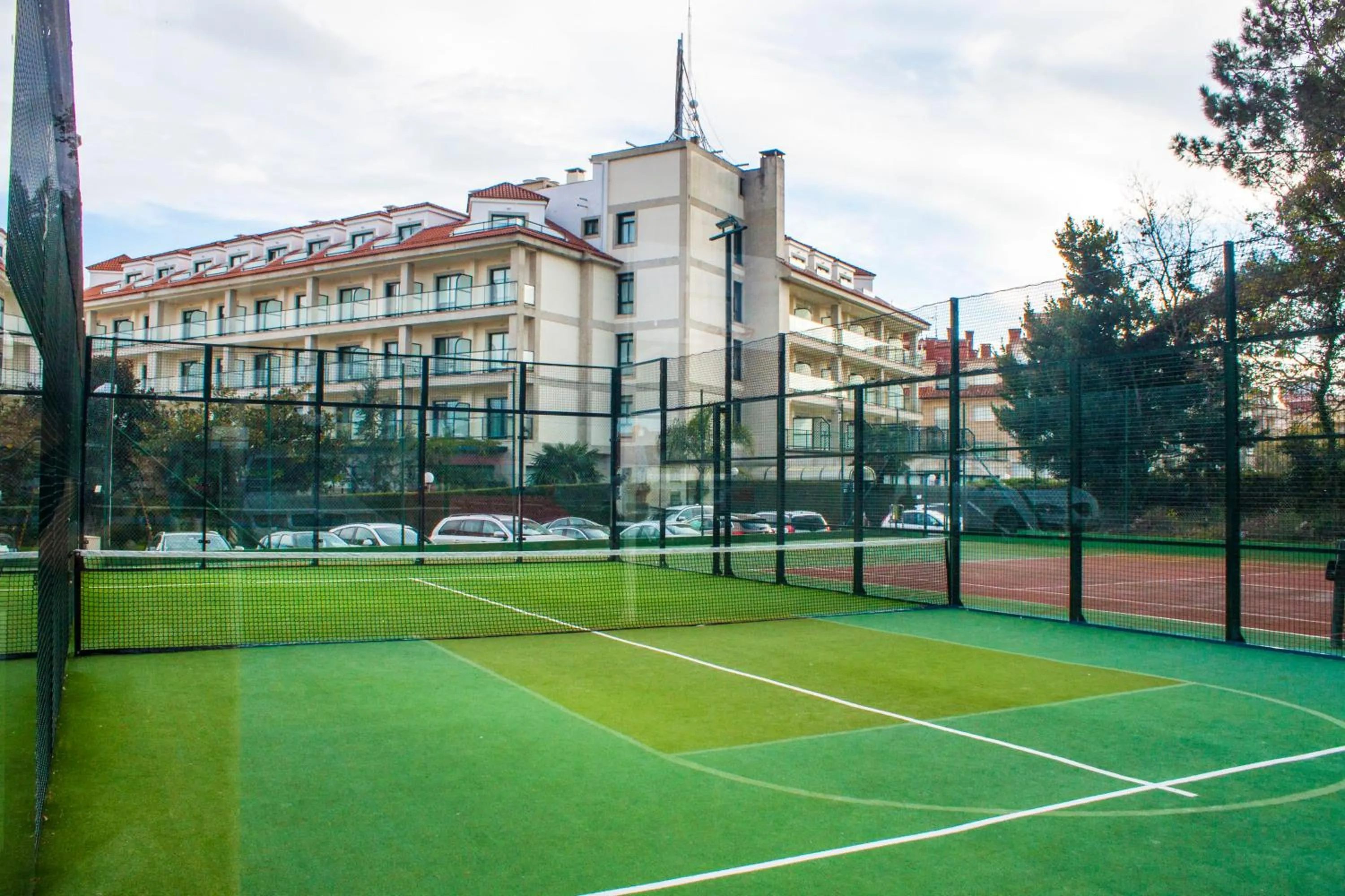 Tennis court in Hotel Carlos I Silgar
