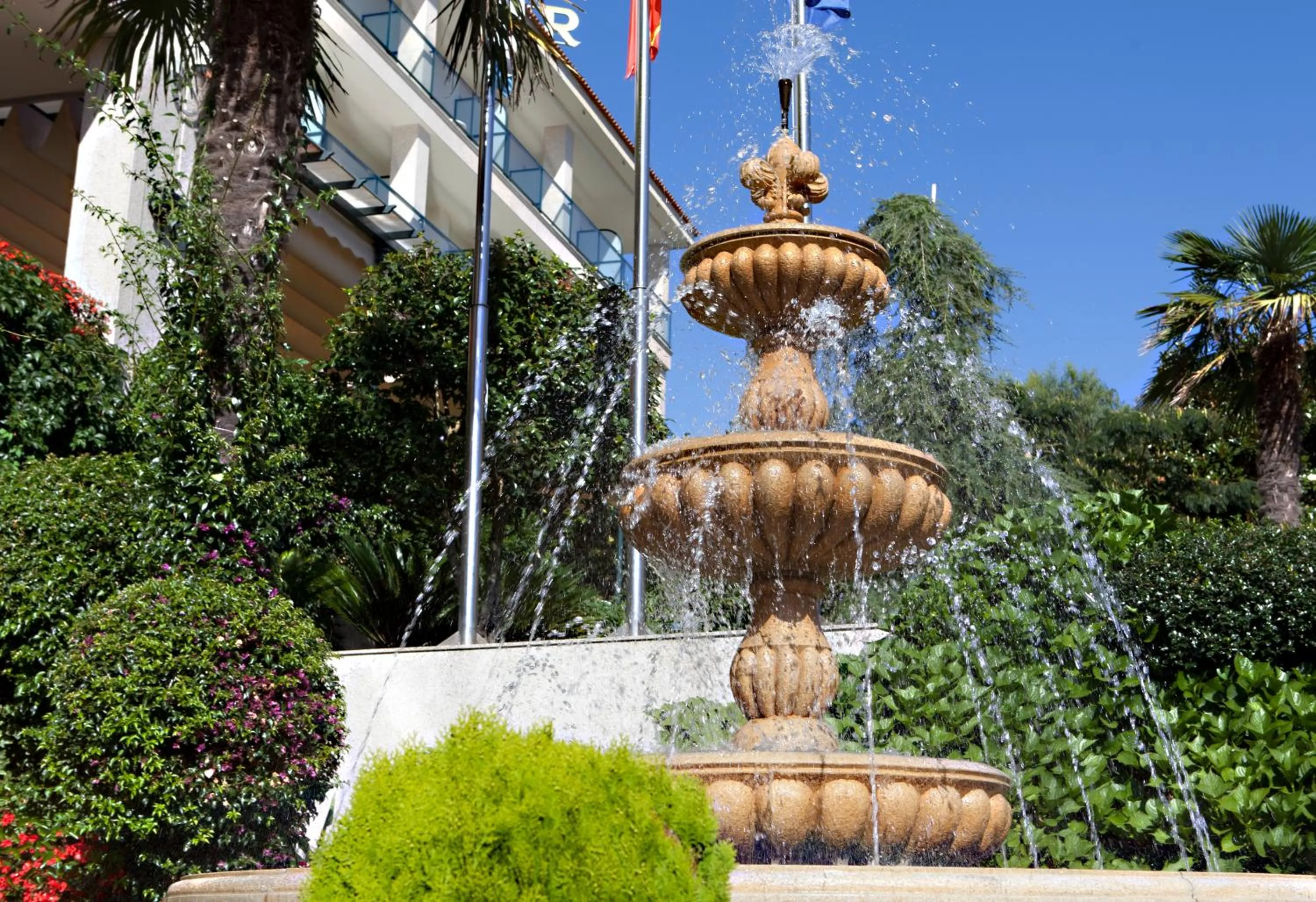Garden in Hotel Carlos I Silgar