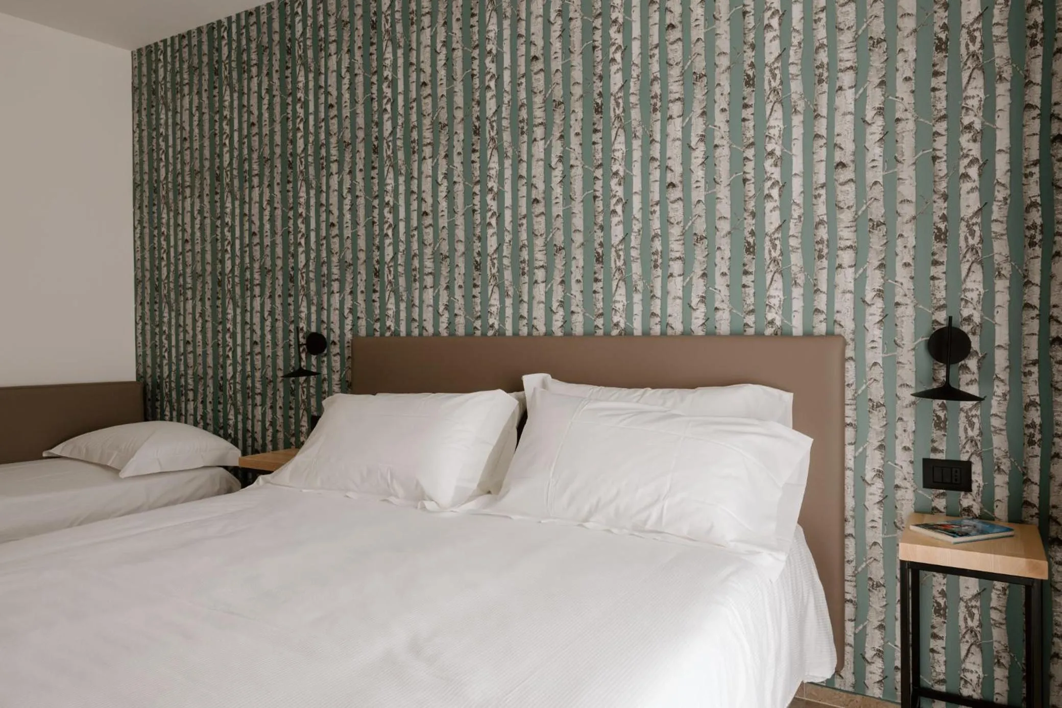 Bed in Belladonna Hotel