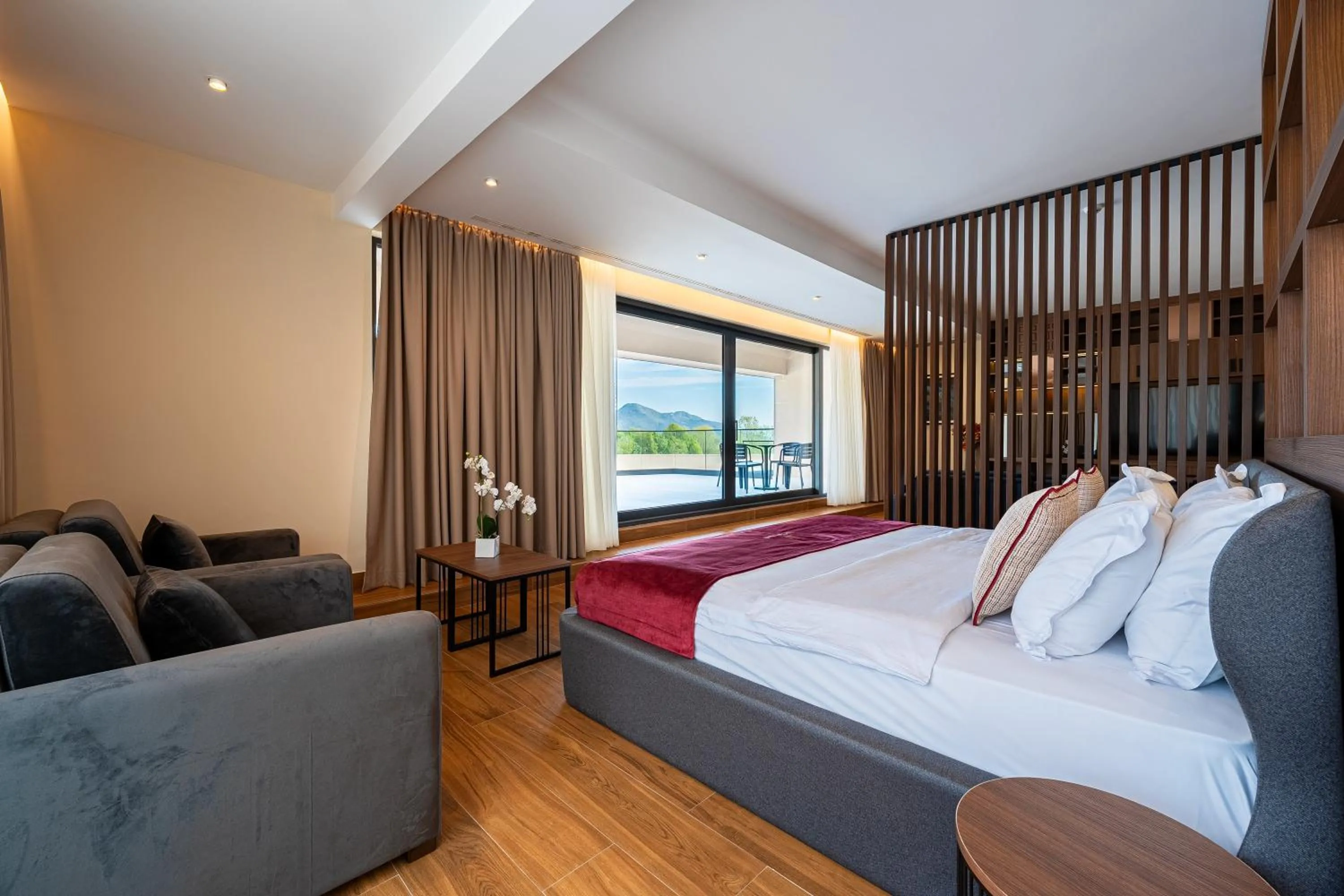 Bed in Hotel De‘Andros Virpazar