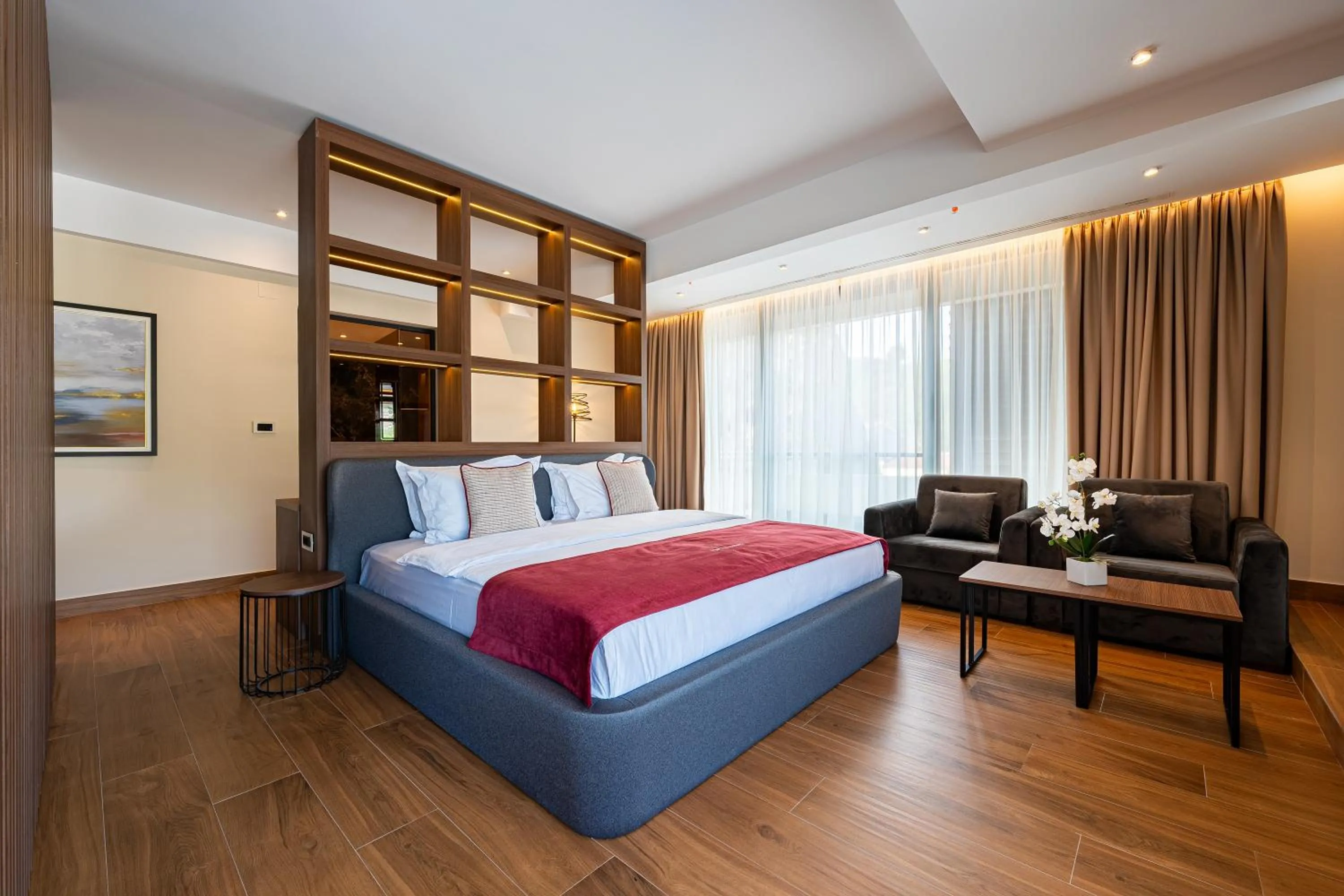Bed in Hotel De‘Andros Virpazar
