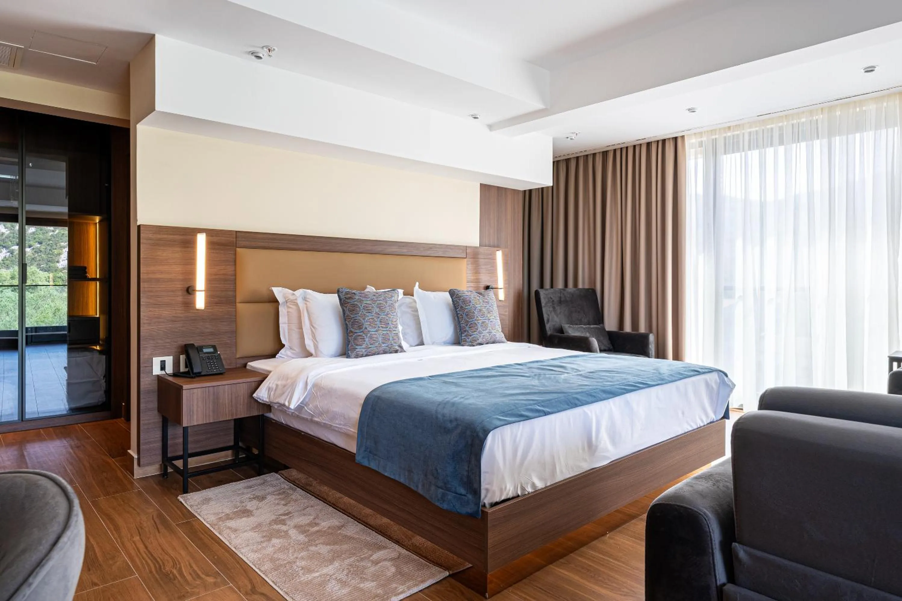 Bed in Hotel De‘Andros Virpazar