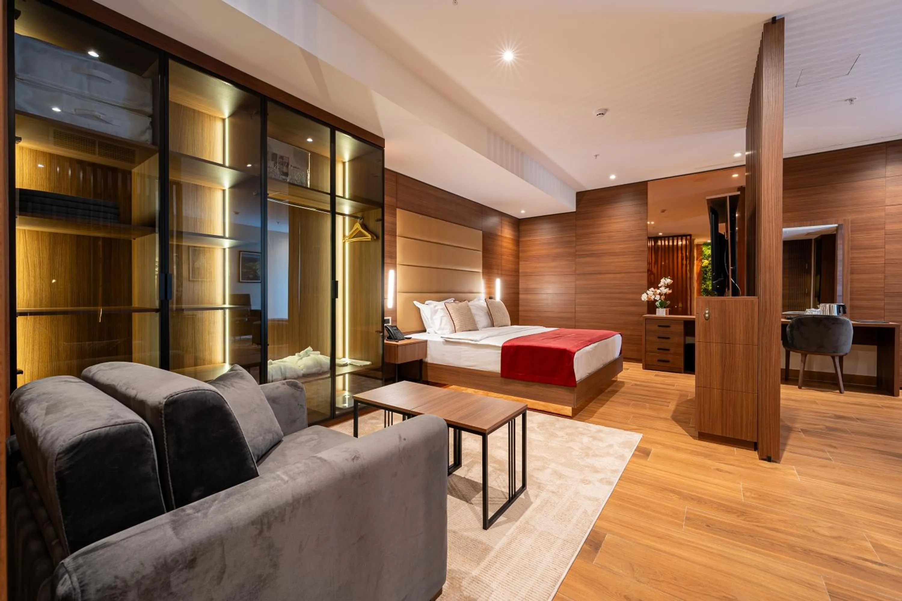 Bed in Hotel De‘Andros Virpazar
