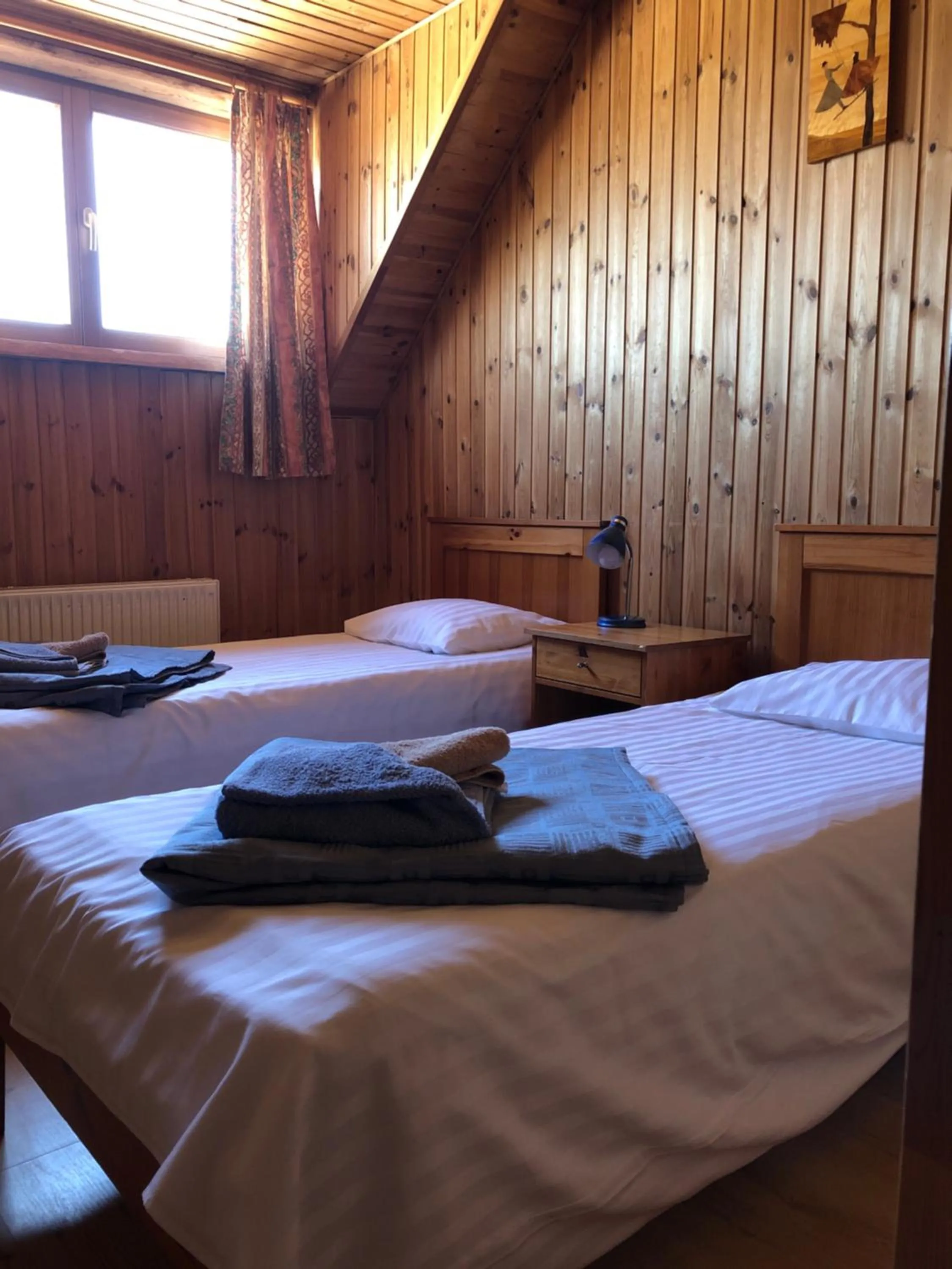 Twin Room with Shared Bathroom in Viesu nams Vālodzes
