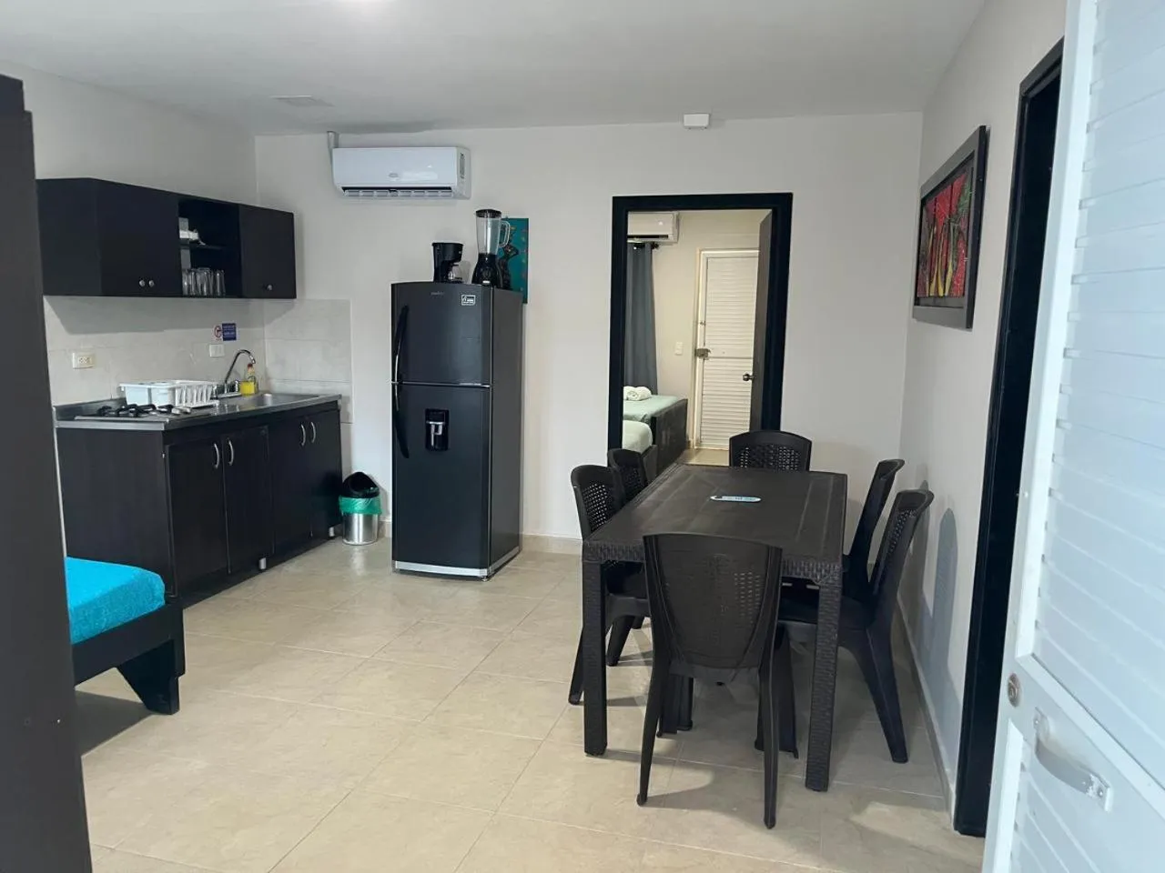 Kitchen or kitchenette in Caribbean Island Hotel Piso 2