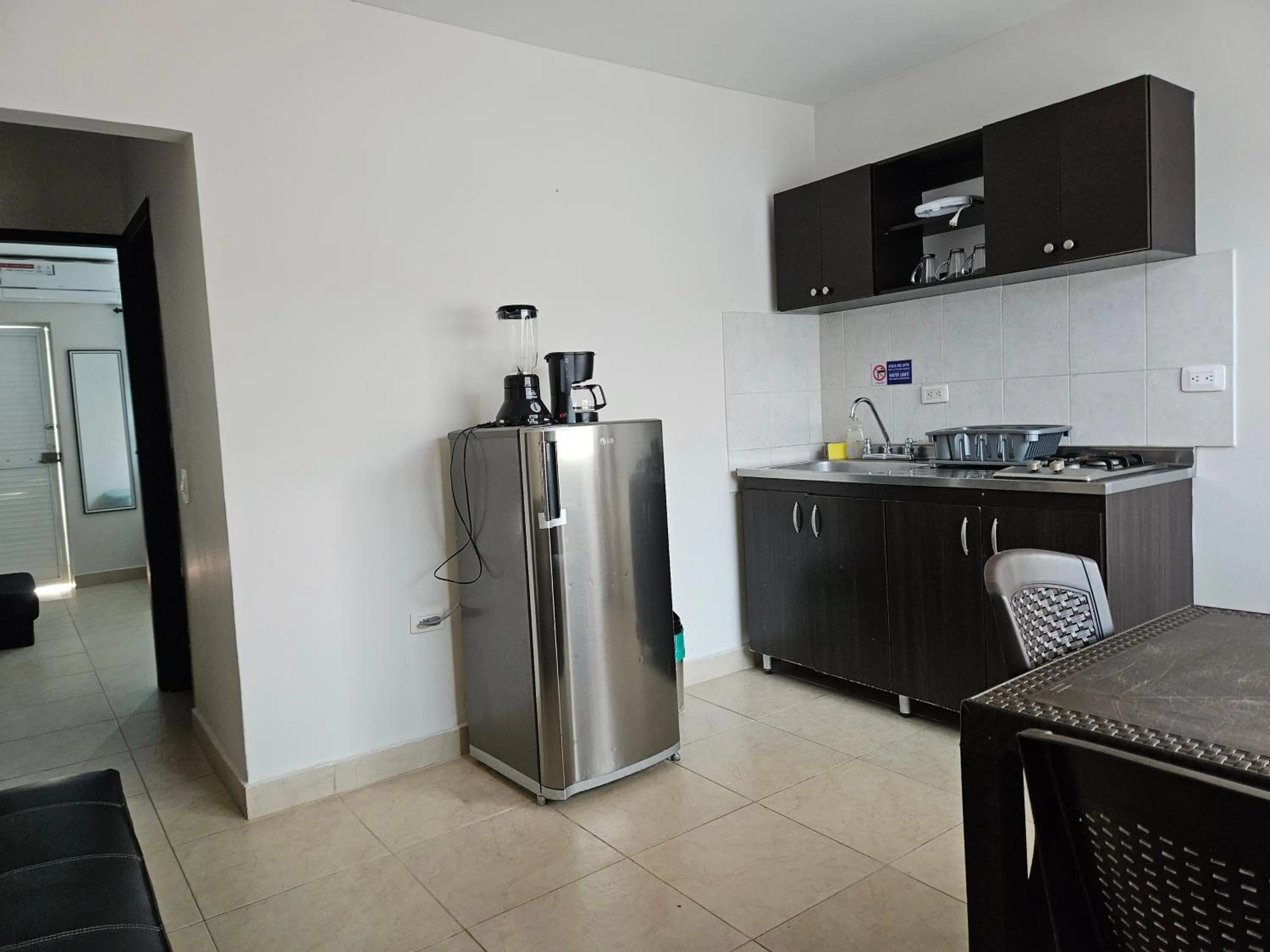 Kitchen or kitchenette in Caribbean Island Hotel Piso 2