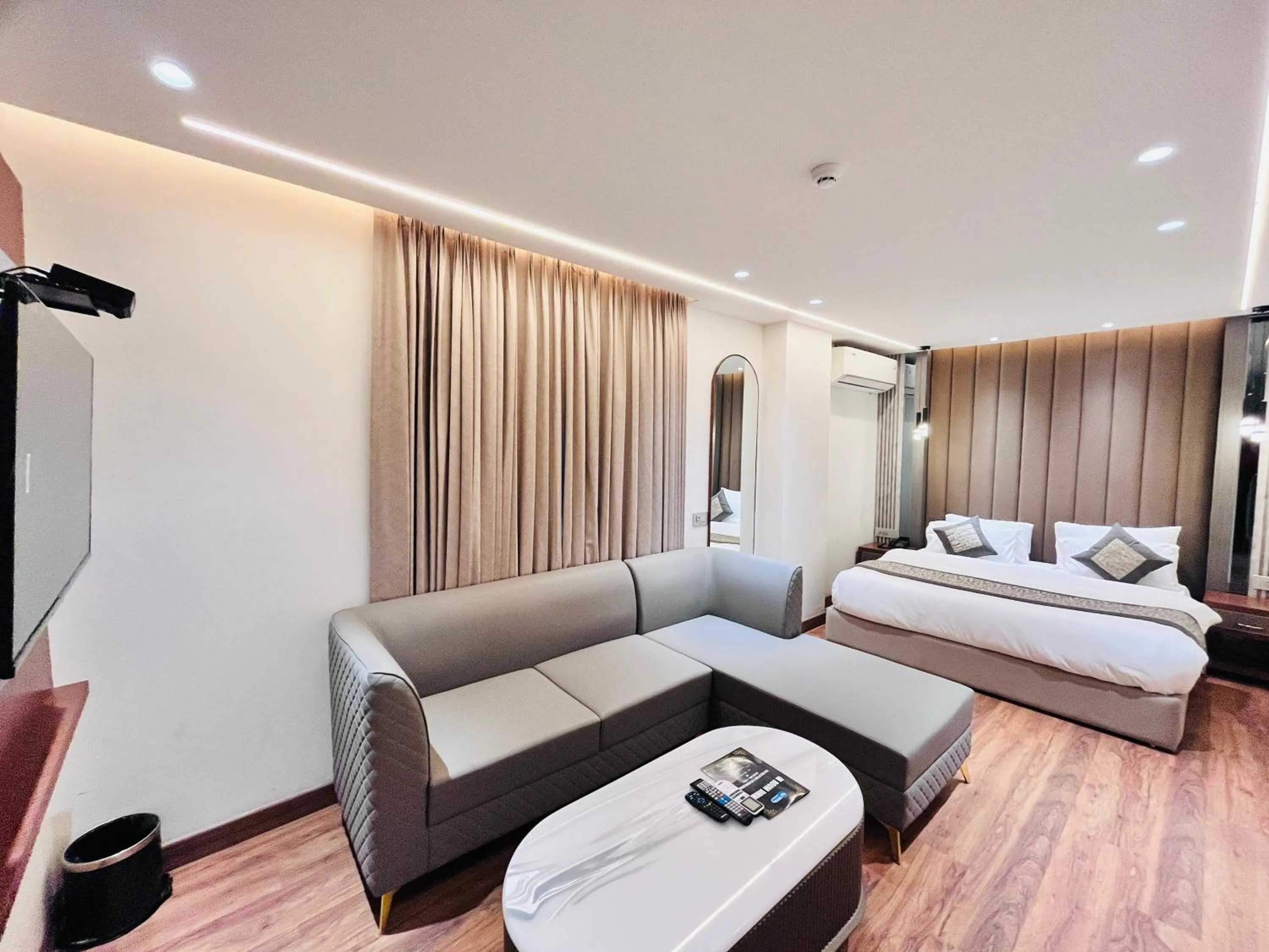 Bed in Western Blu INN