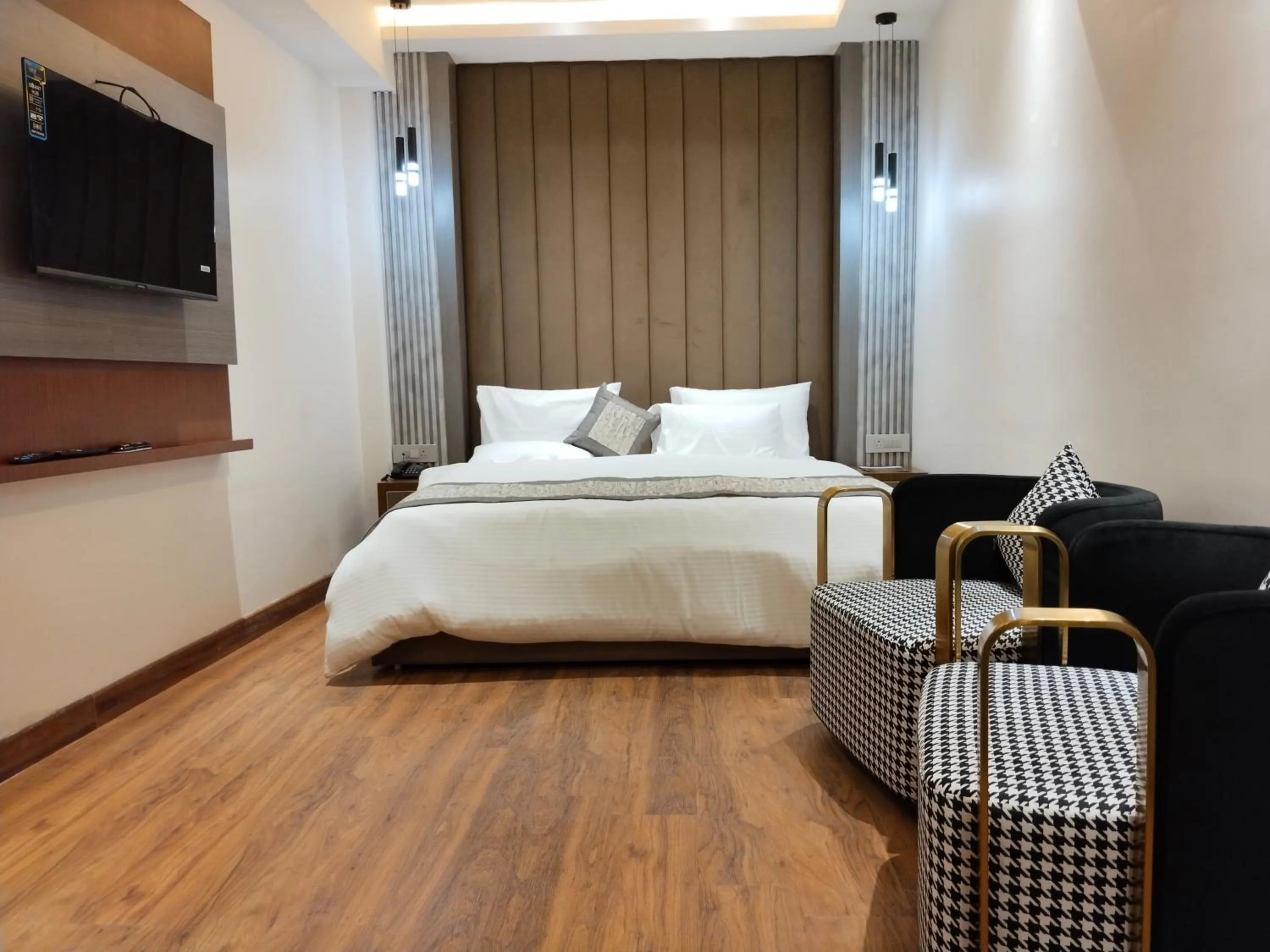 Bed in Western Blu INN