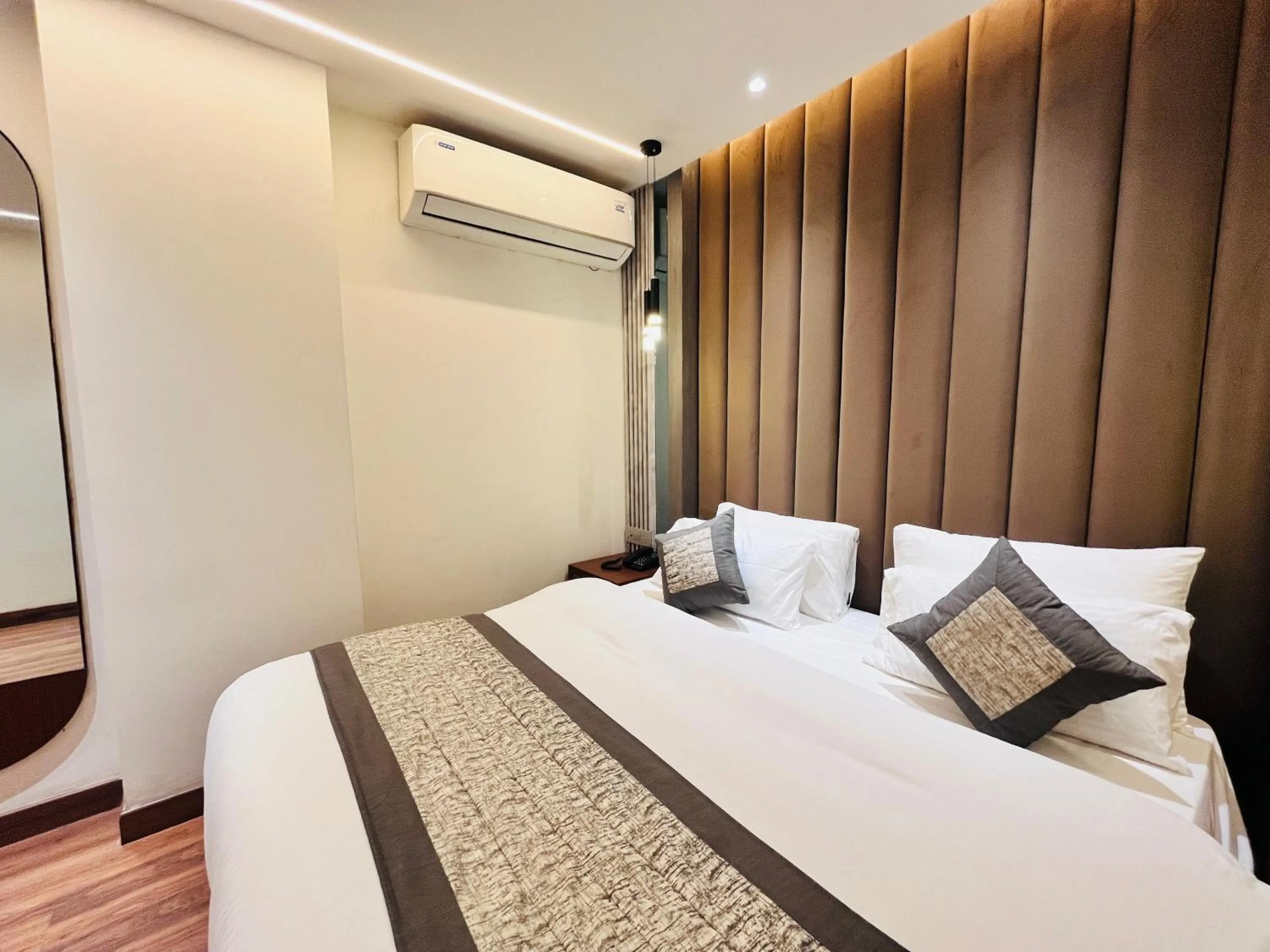 Bed in Western Blu INN