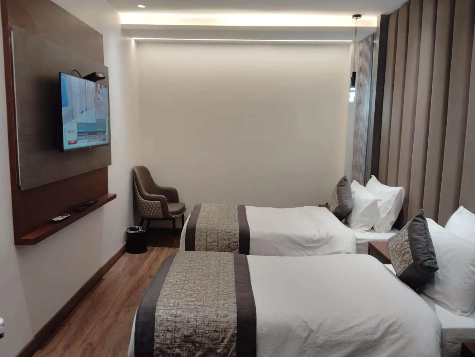 Bed in Western Blu INN