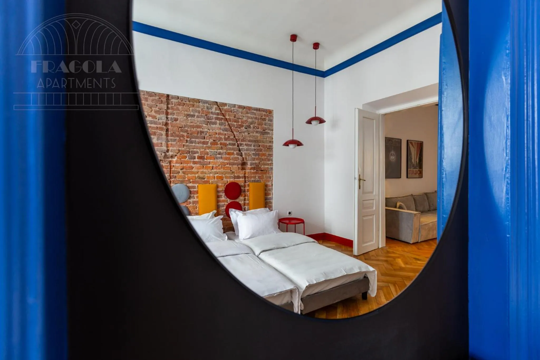 Bedroom, Bed in Spacious City Center Family Apartments