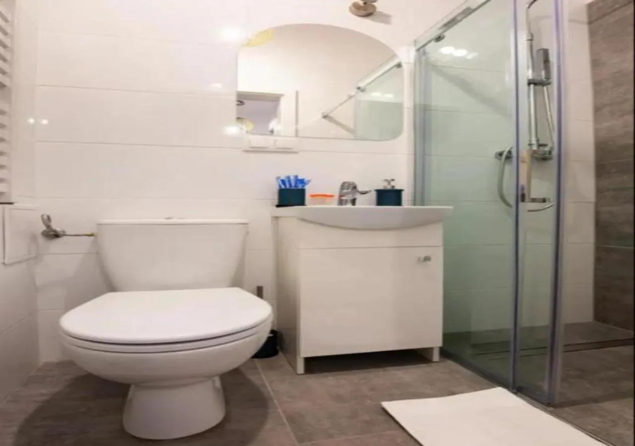Toilet in Spacious City Center Family Apartments
