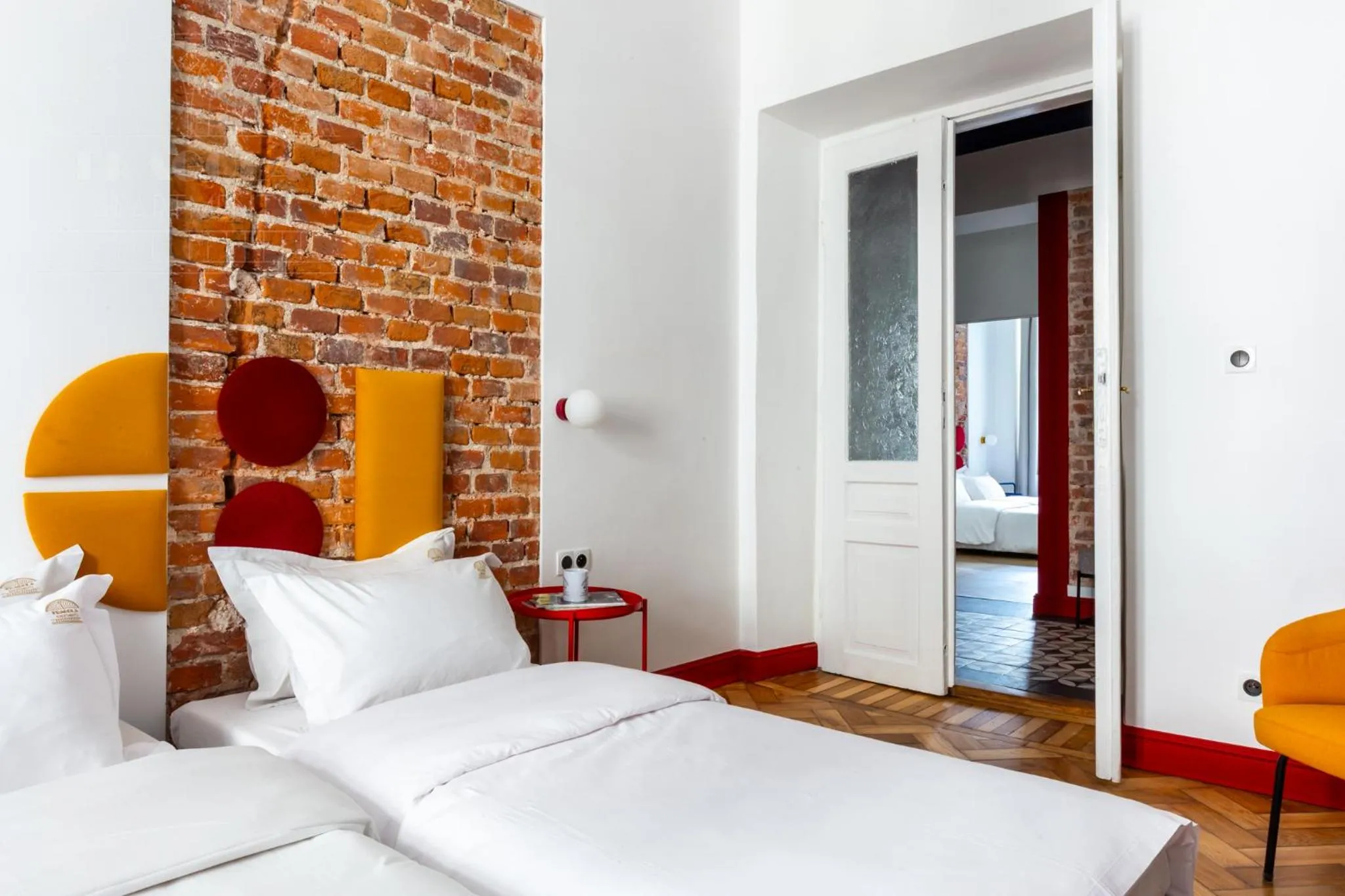 Bedroom, Bed in Spacious City Center Family Apartments