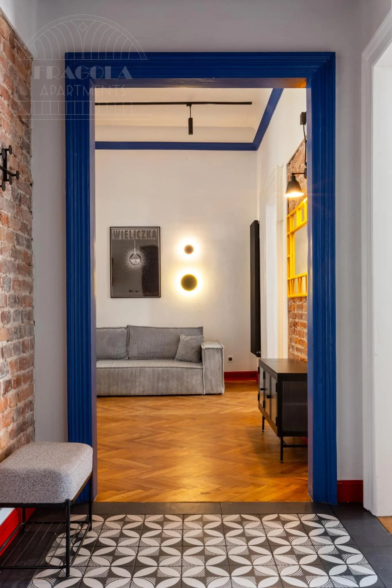 Seating area in Spacious City Center Family Apartments