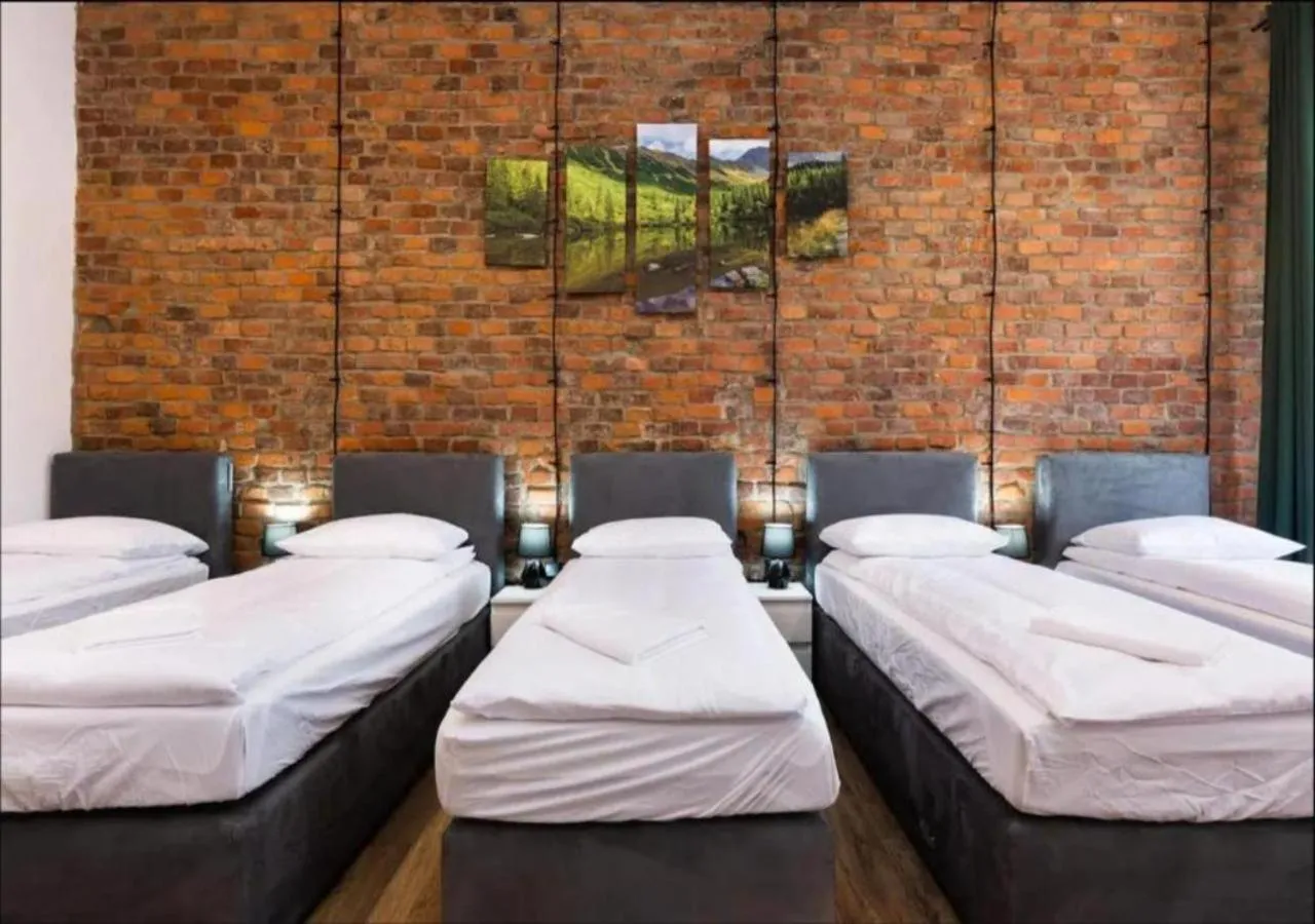 Bed in Spacious City Center Family Apartments