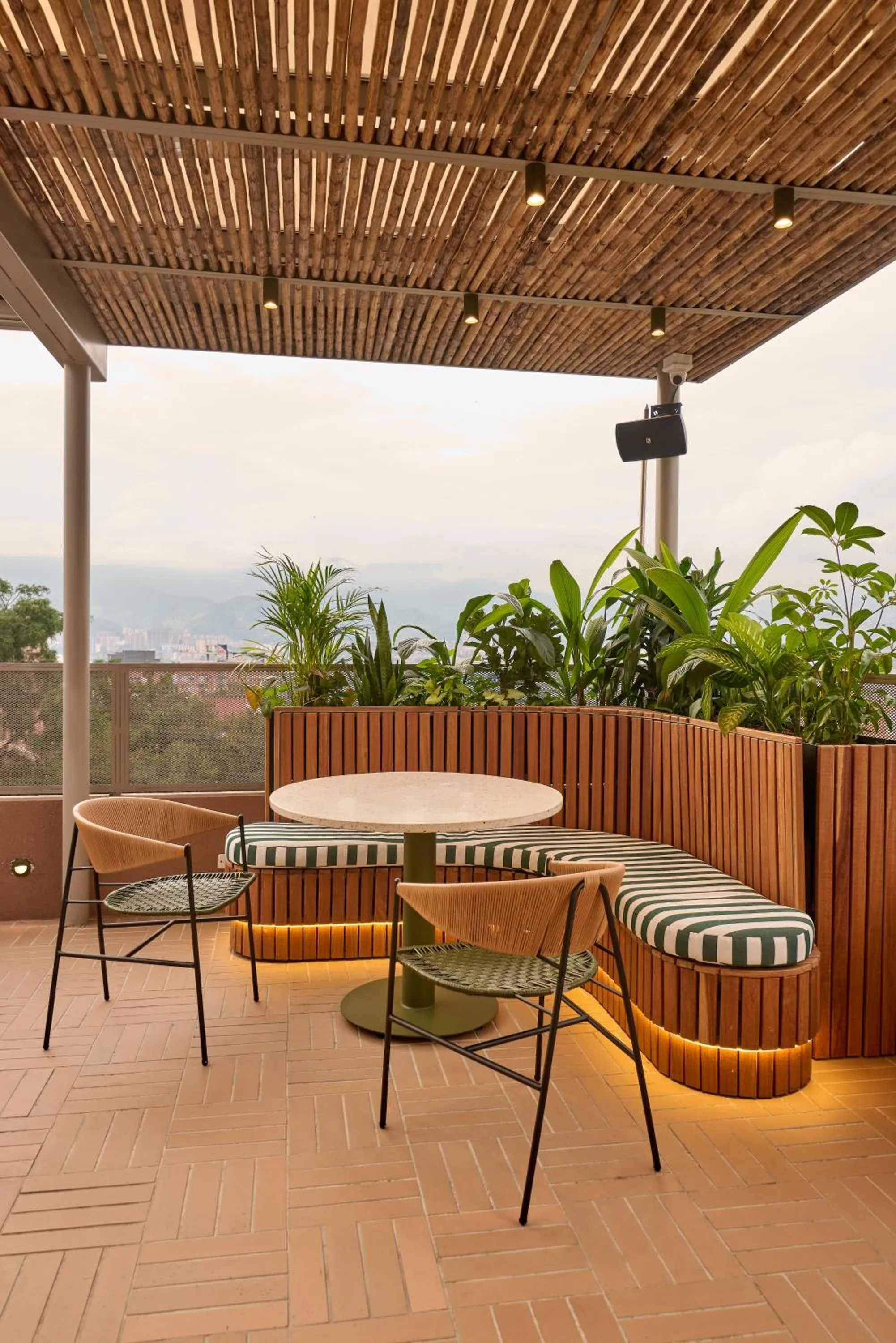 Balcony/Terrace in Hotel Dix