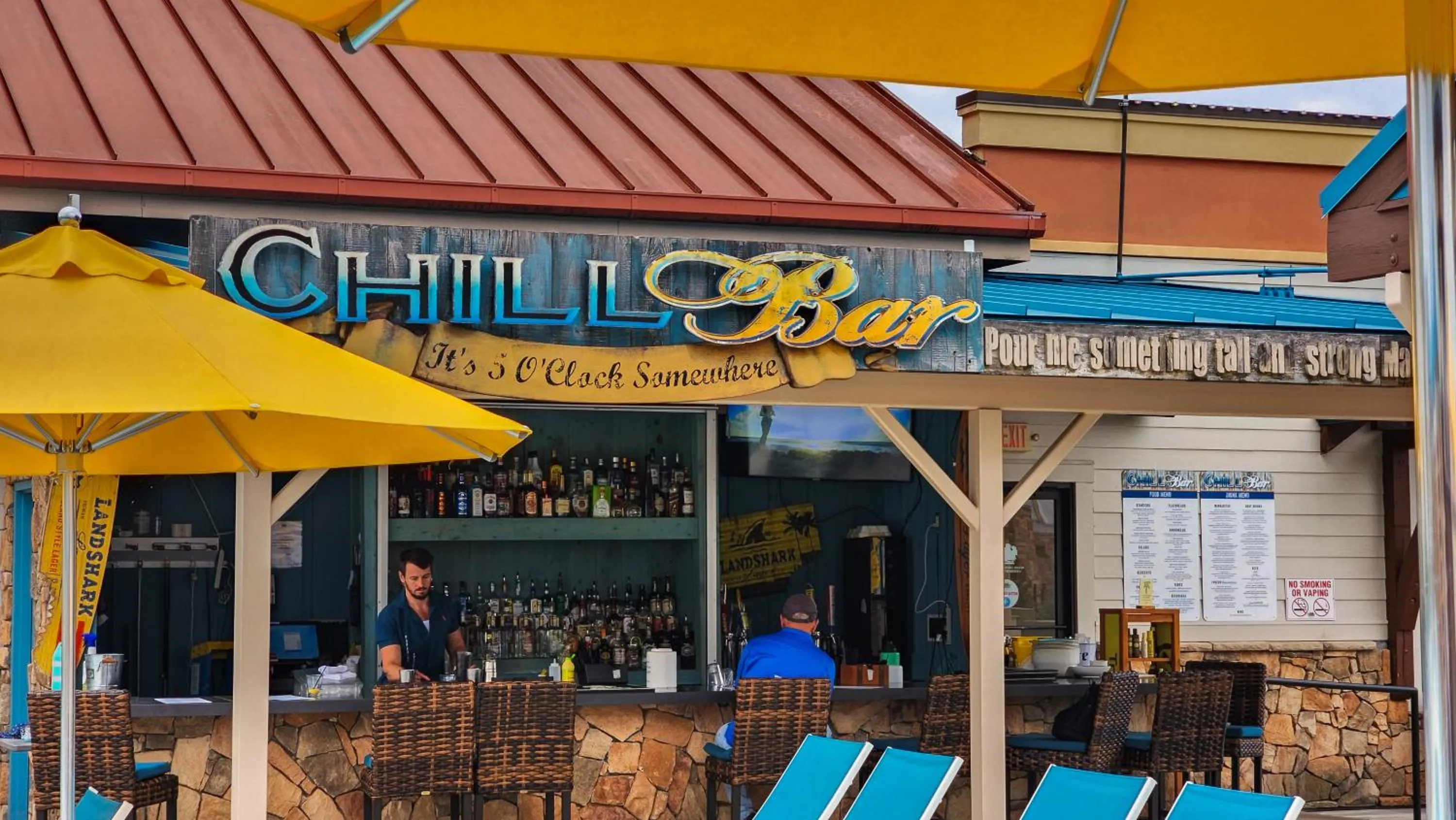 Lounge or bar in Margaritaville Island Hotel